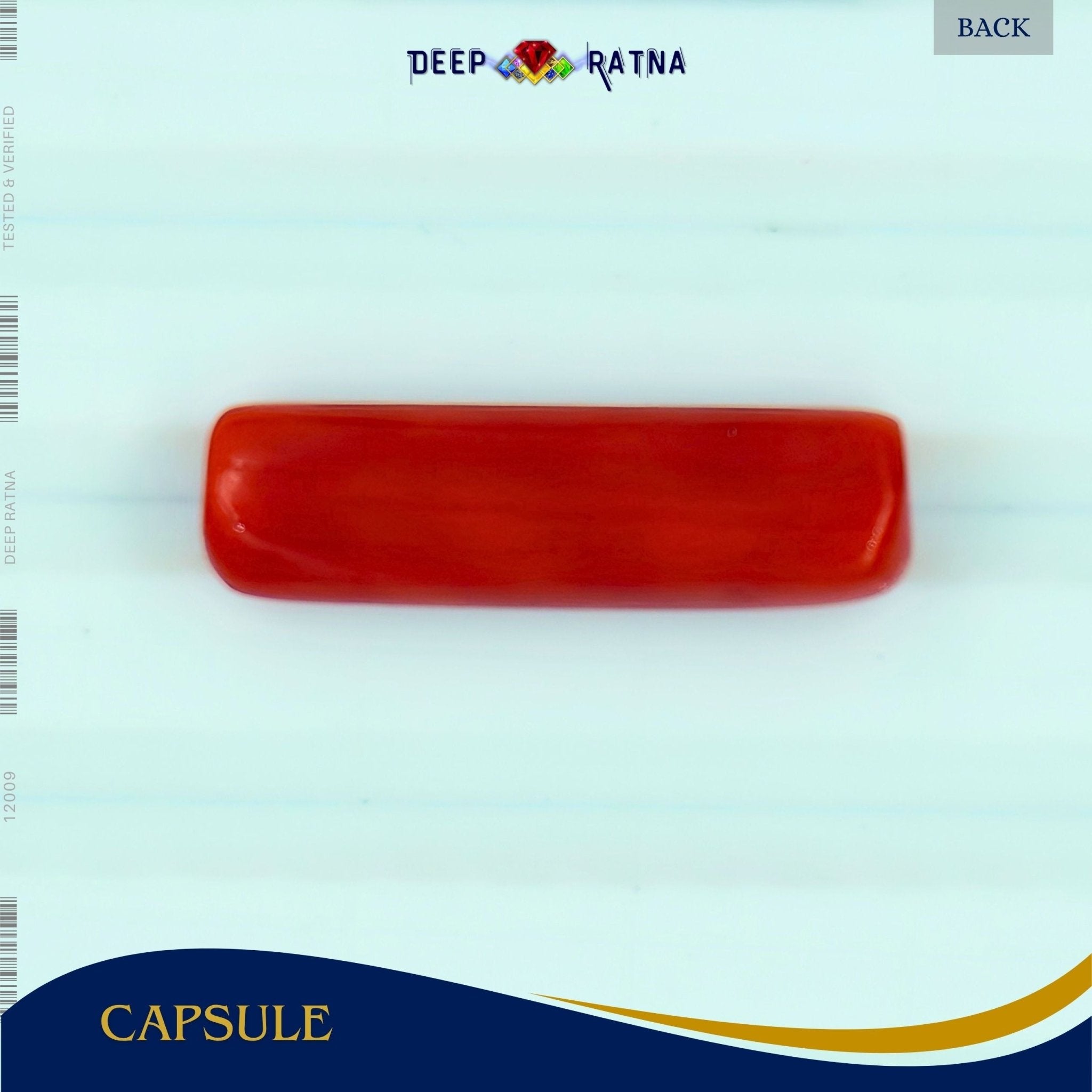 Red Coral 6.79 Carat (Italian) - Deep Ratna