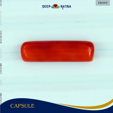 Red Coral 6.79 Carat (Italian) - Deep Ratna