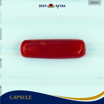 Red Coral 6.92 Carat (Italian) - Deep Ratna