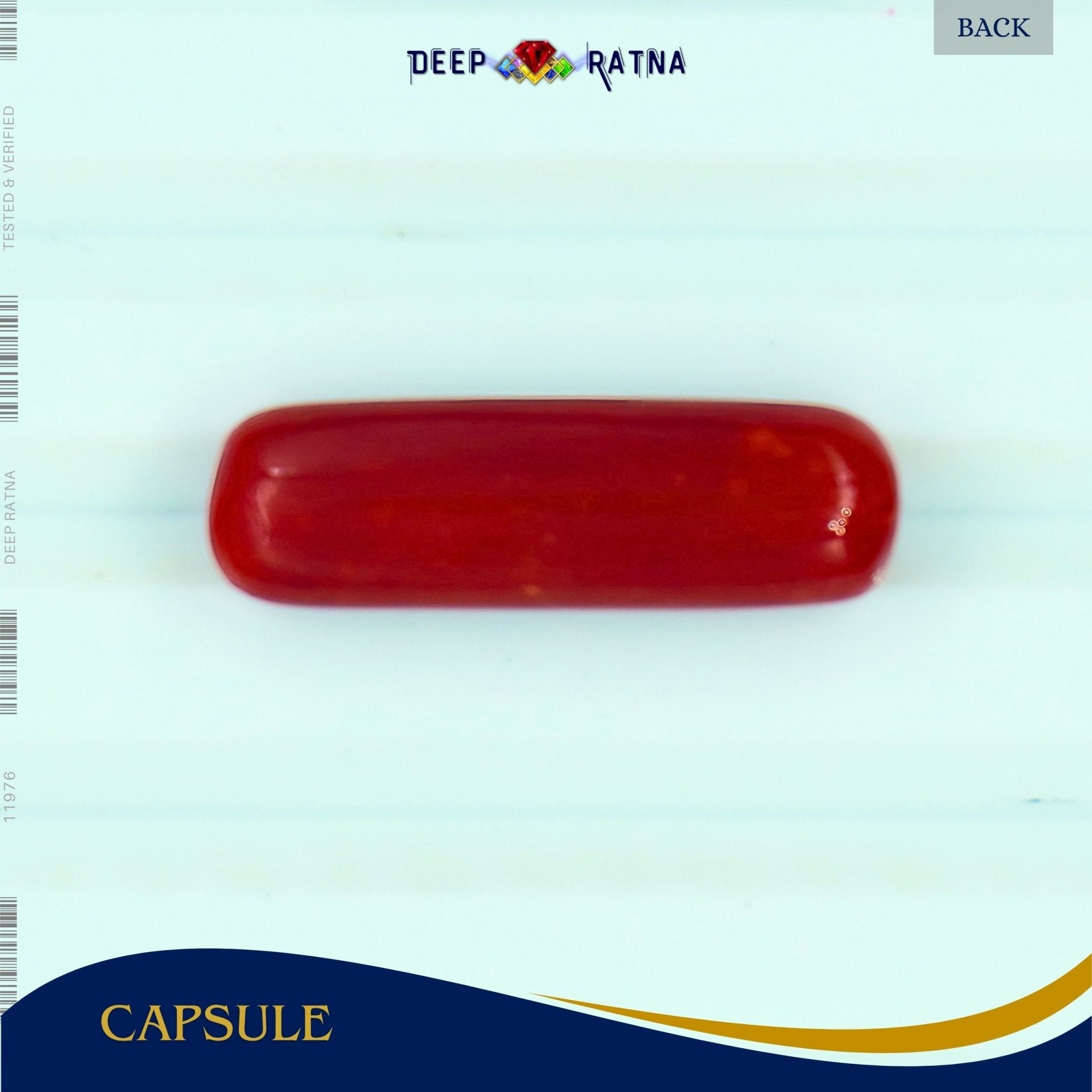 Red Coral 6.92 Carat (Italian) - Deep Ratna