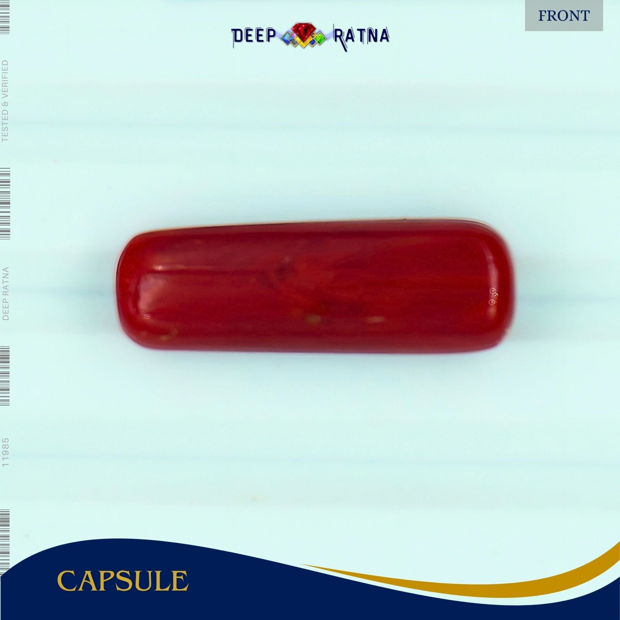 Red Coral 6.97 Carat (Italian) - Deep Ratna