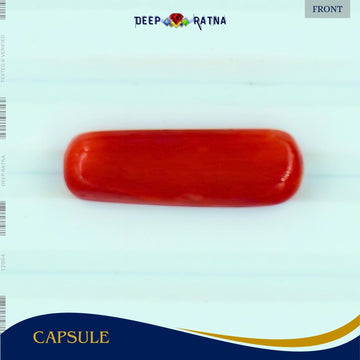 Red Coral 7.23 Carat (Italian) - Deep Ratna