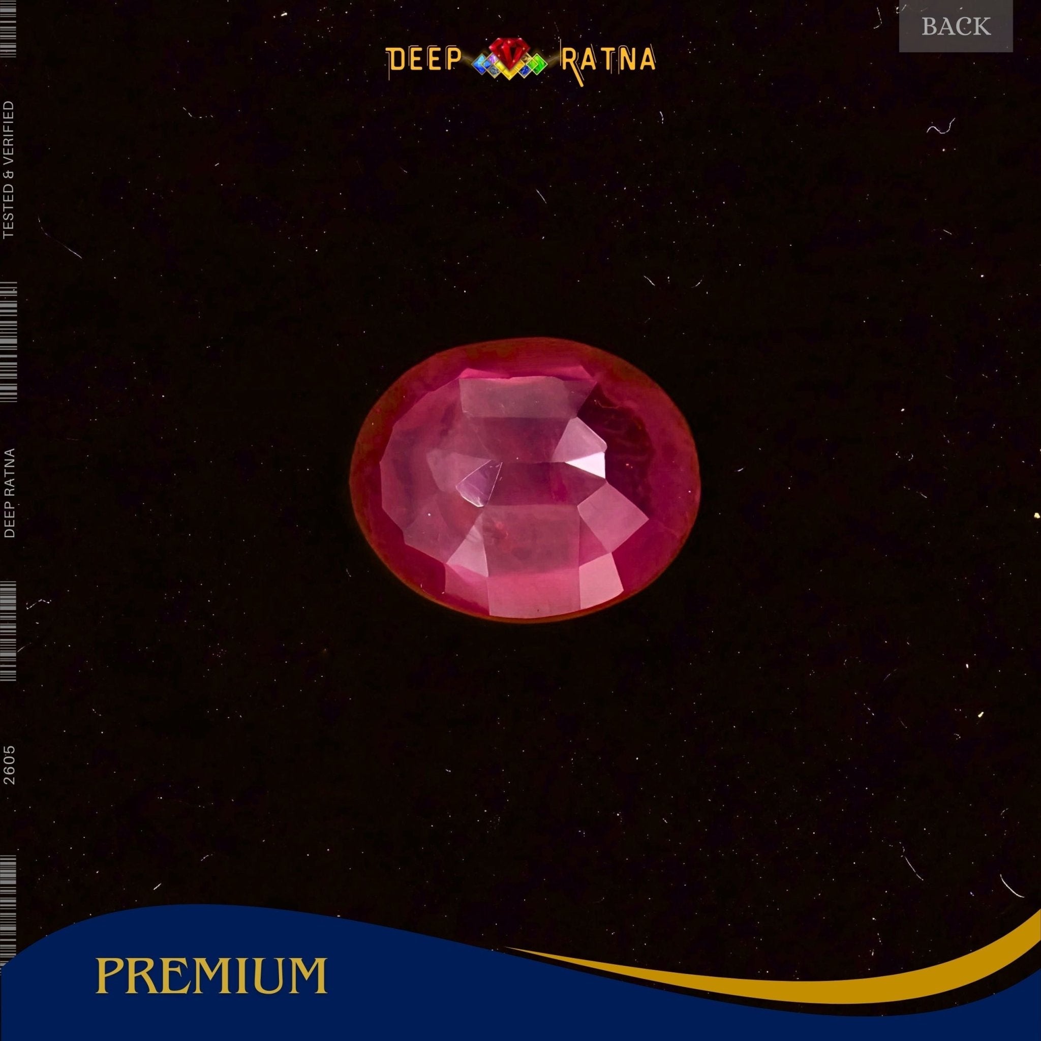 Ruby 2.40 Carat (Mozambique) - Deep Ratna
