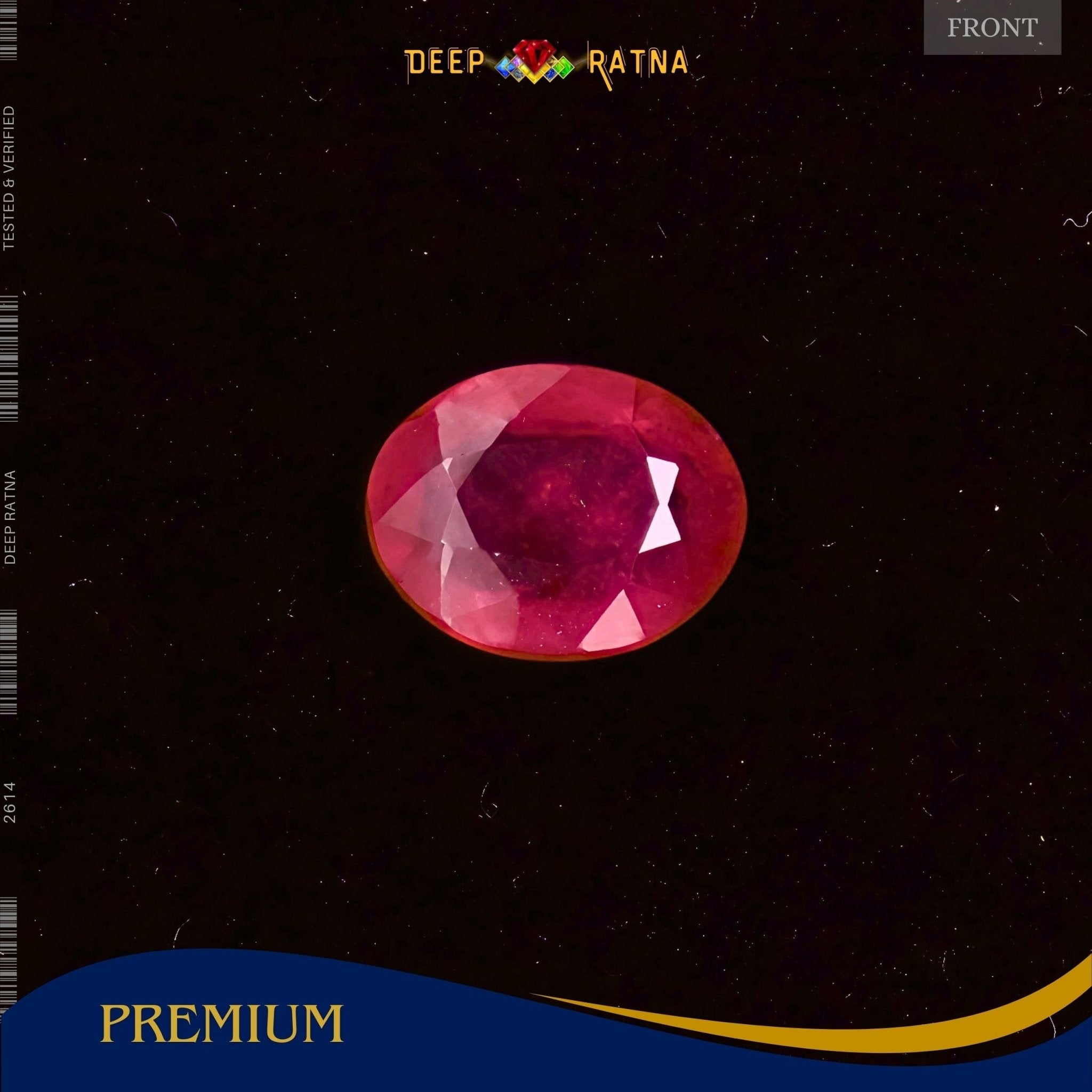 Ruby 2.56 Carat (Mozambique) - Deep Ratna