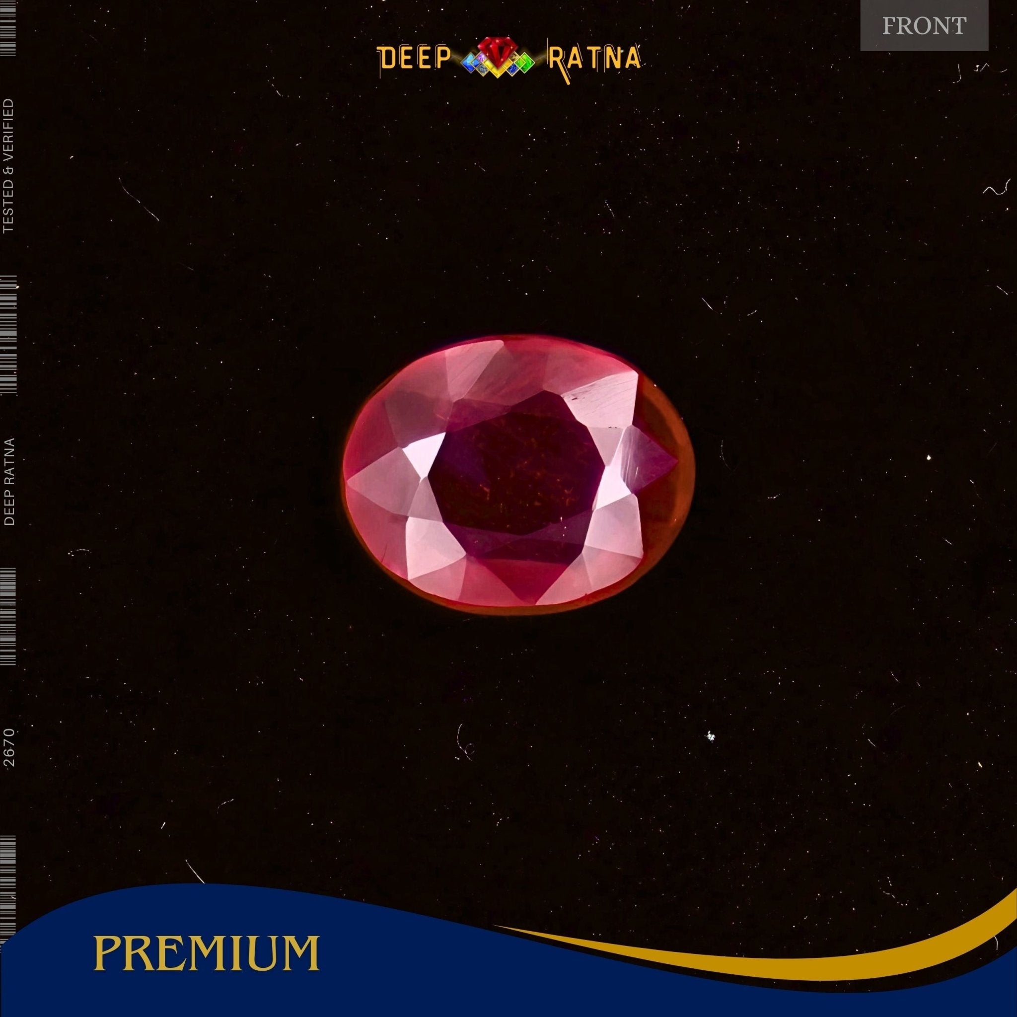 Ruby 2.64 Carat (Mozambique) - Deep Ratna