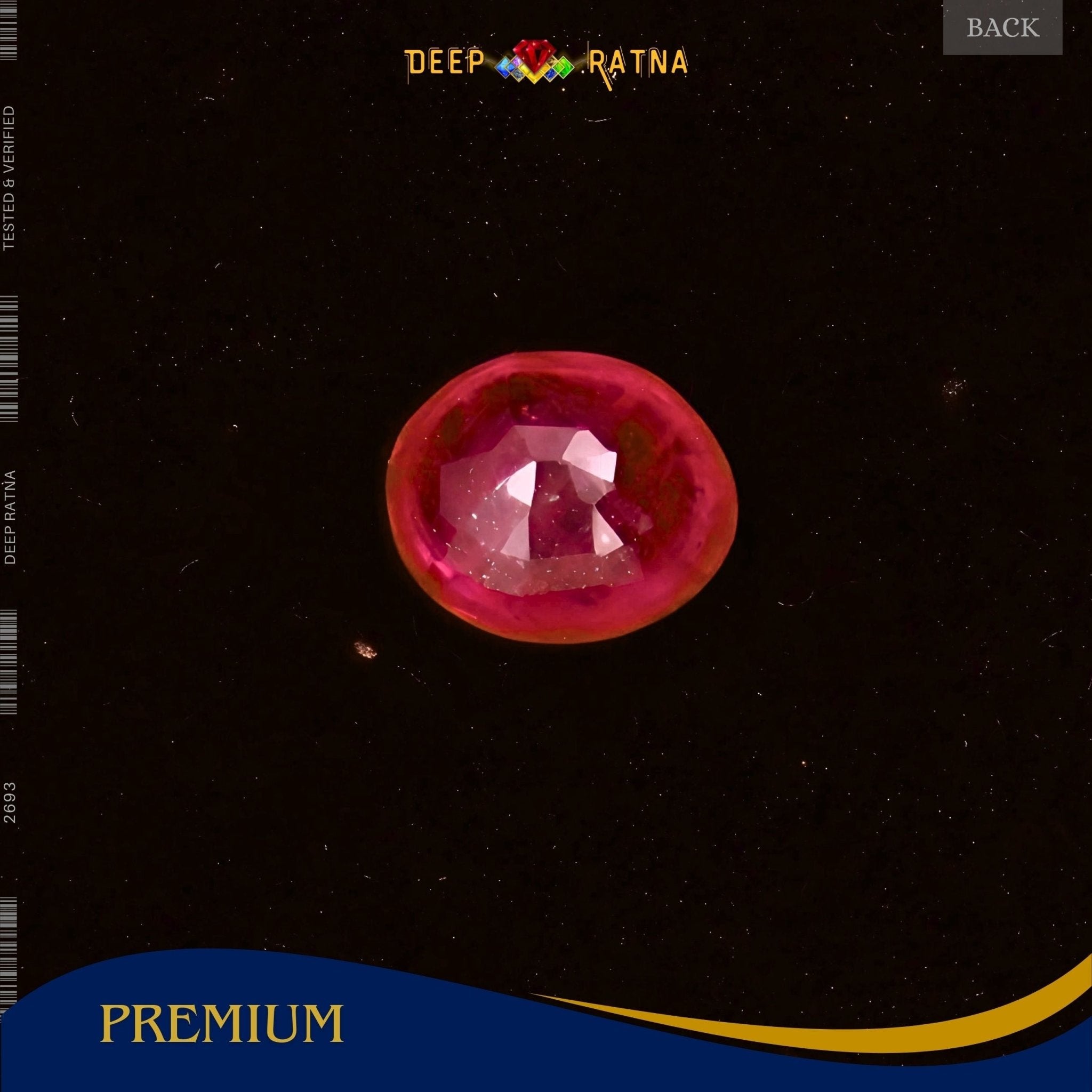 Ruby 2.80 Carat (Mozambique) - Deep Ratna