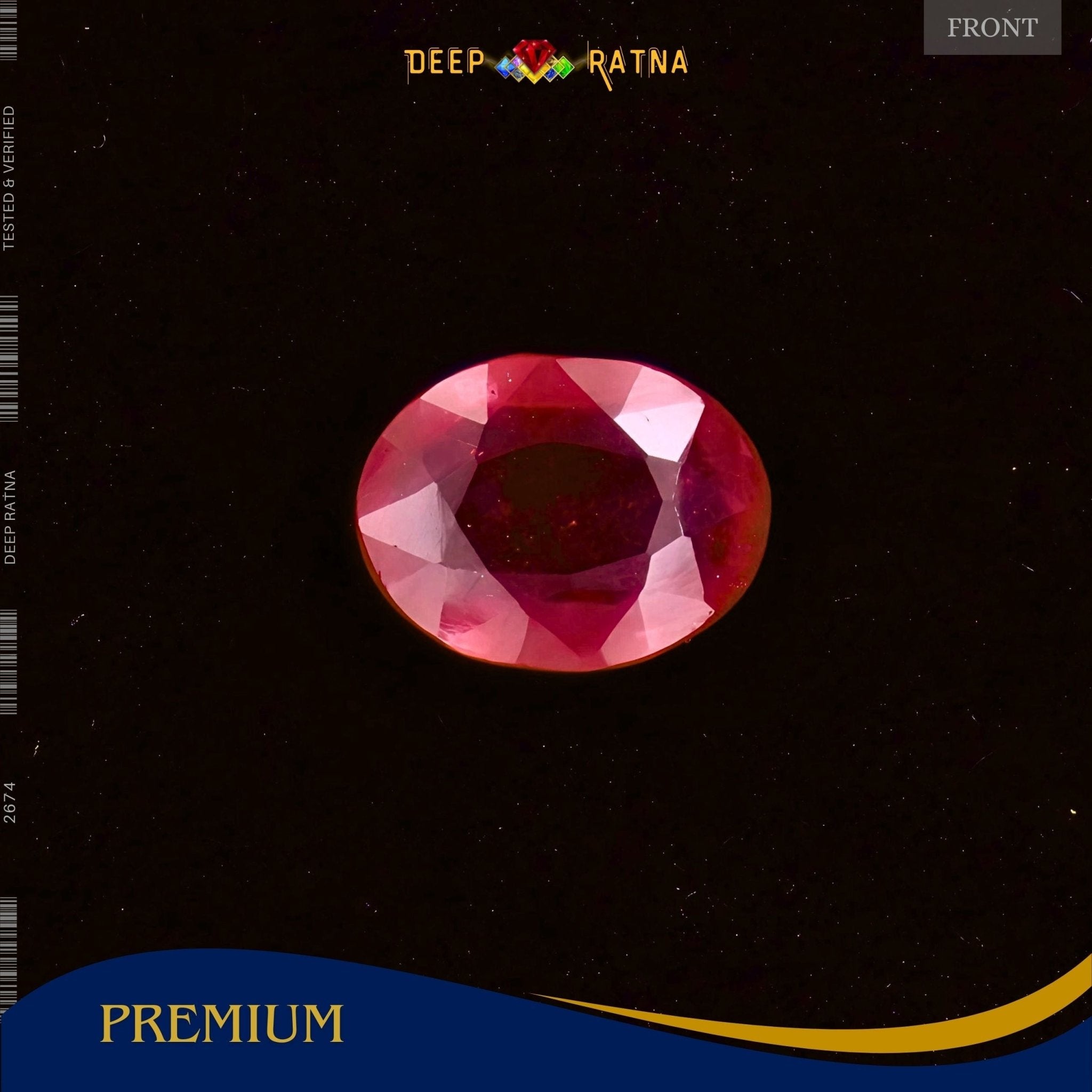 Ruby 3.10 Carat (Mozambique) - Deep Ratna