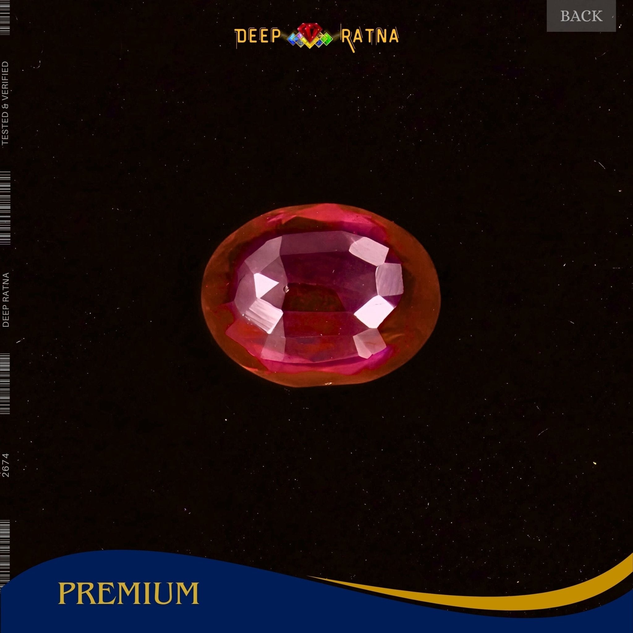 Ruby 3.10 Carat (Mozambique) - Deep Ratna