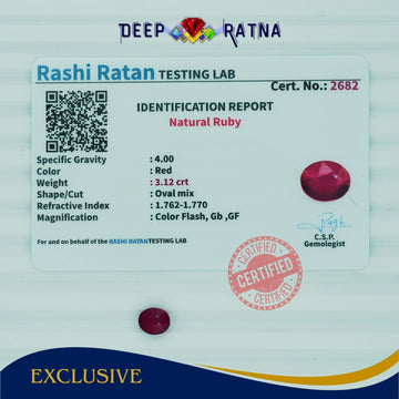 Ruby 3.12 Carat (Africa) - Deep Ratna