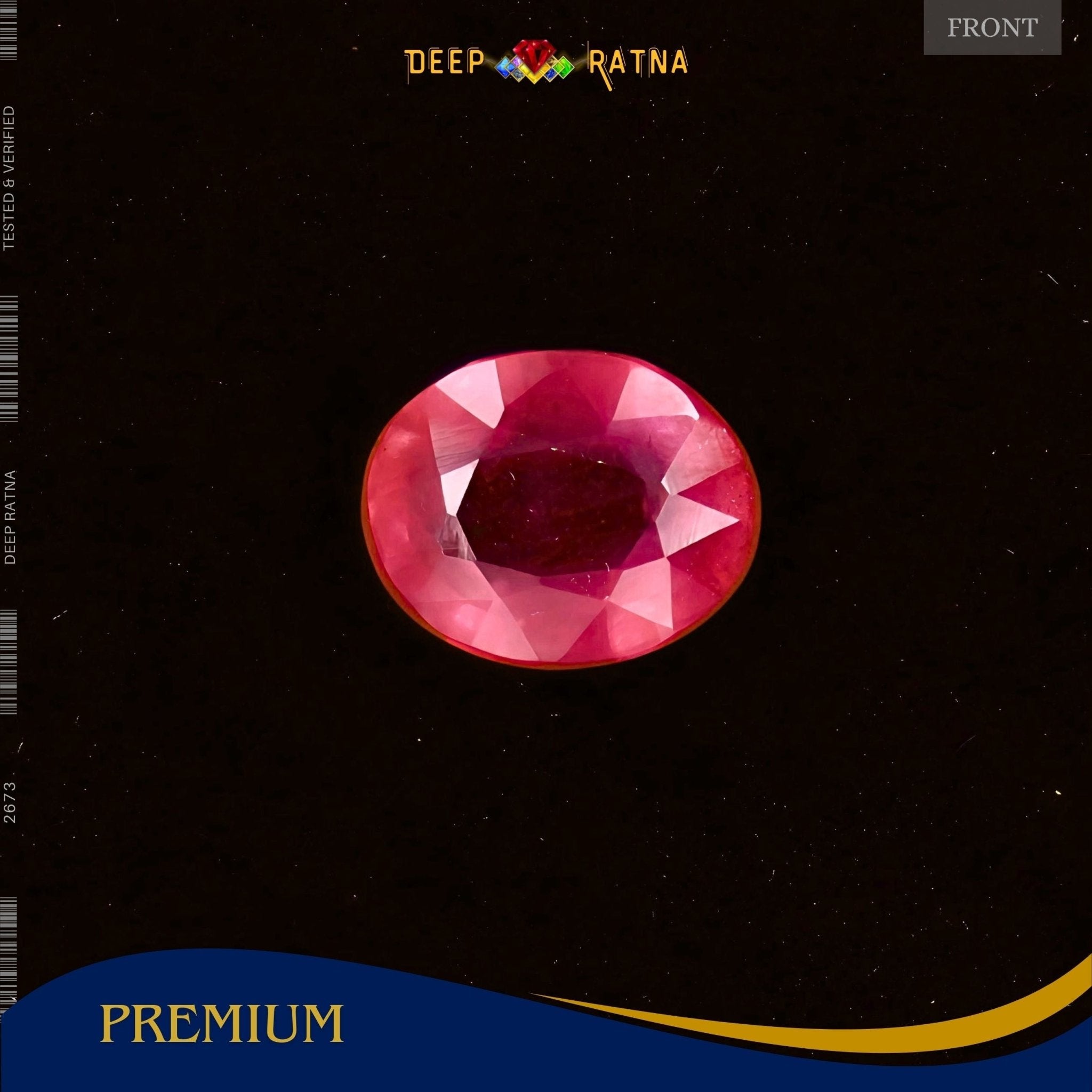 Ruby 3.38 Carat (Mozambique) - Deep Ratna