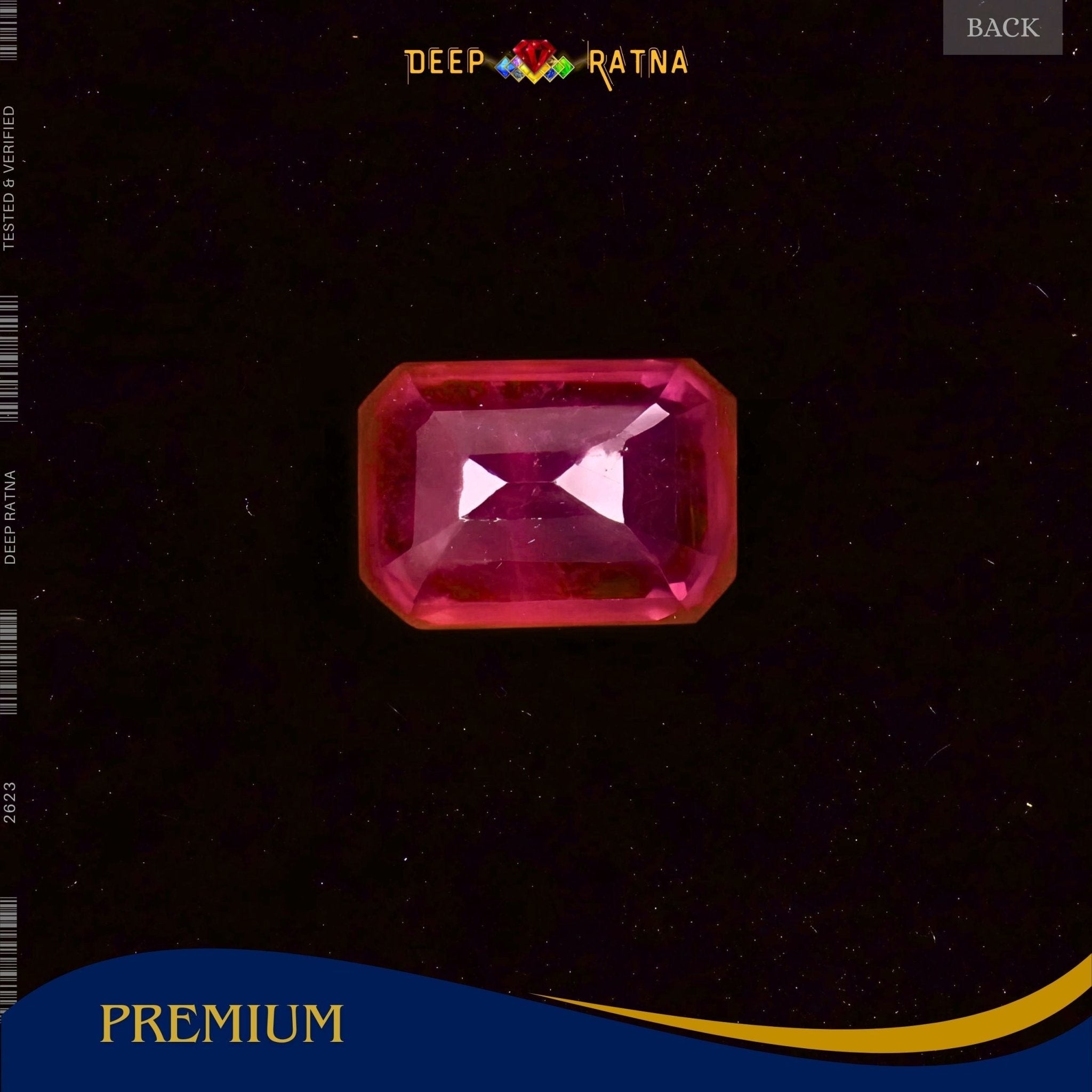 Ruby 3.43 Carat (Mozambique) - Deep Ratna