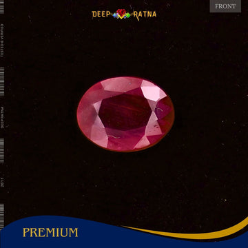 Ruby 3.43 Carat (Mozambique) - Deep Ratna