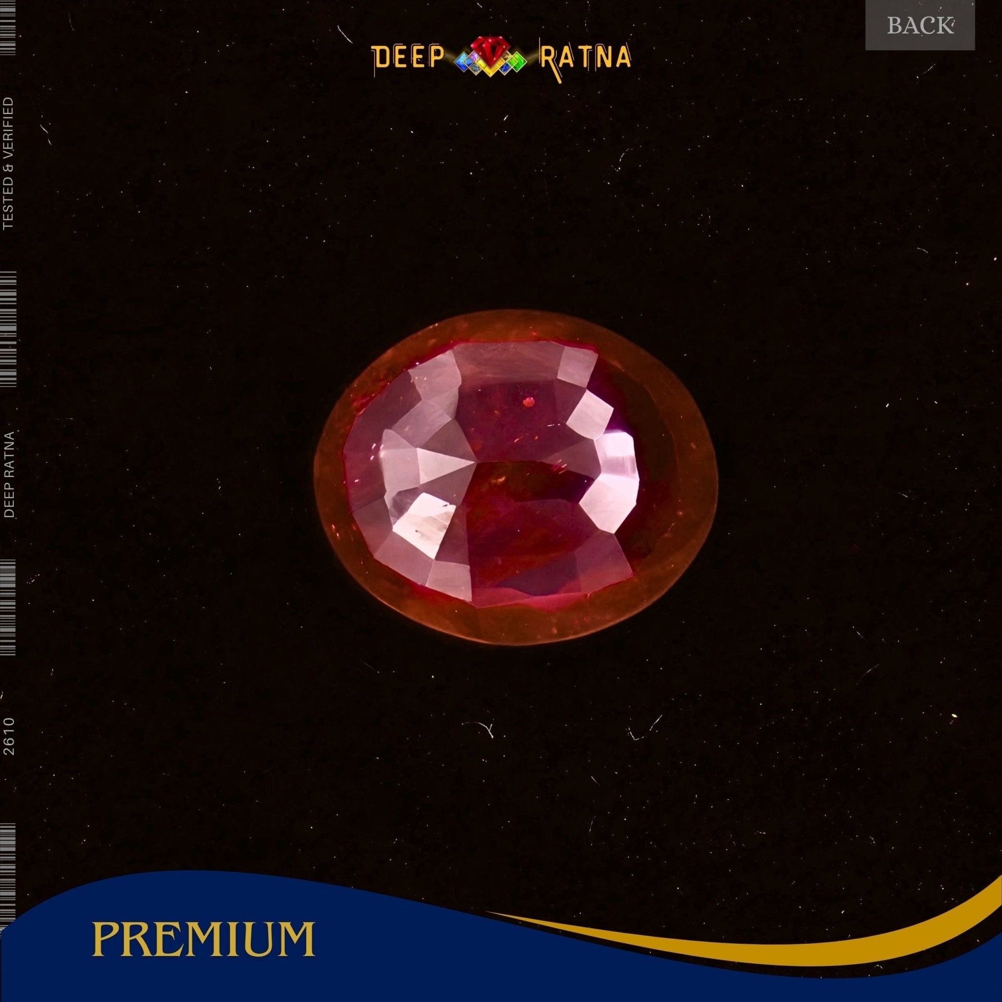 Ruby 3.48 Carat (Mozambique) - Deep Ratna