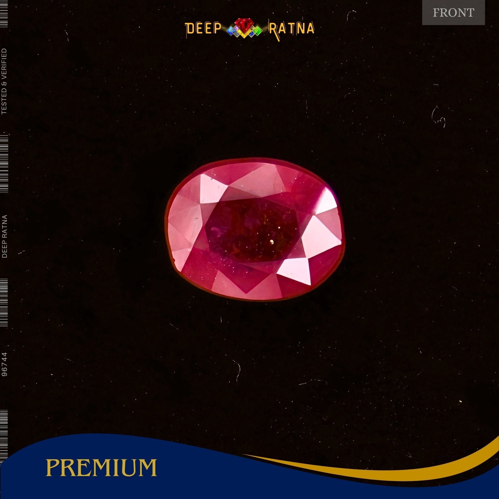 Ruby 3.80 Carat (Mozambique) - Deep Ratna