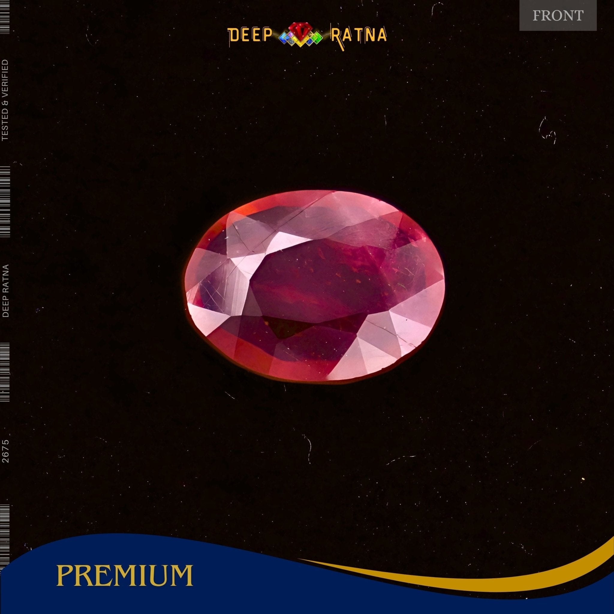 Ruby 3.83 Carat (Mozambique) - Deep Ratna