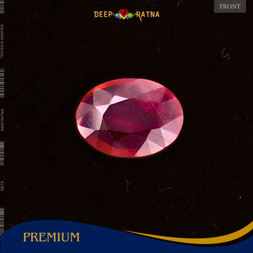 Ruby 3.83 Carat (Mozambique) - Deep Ratna