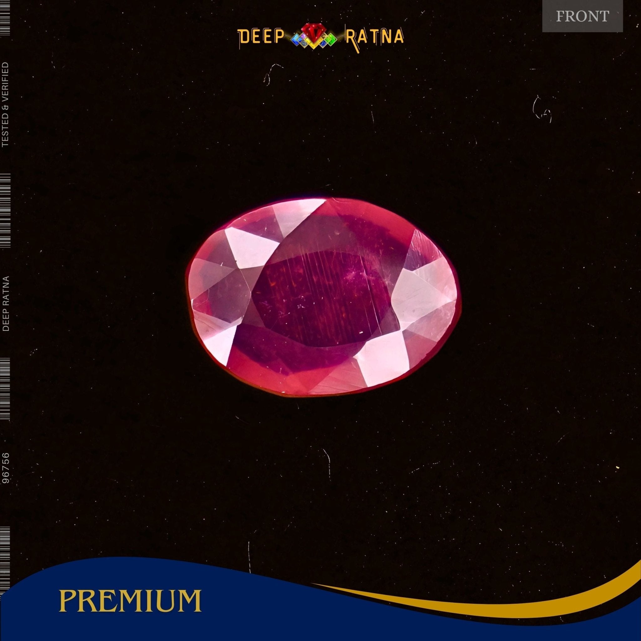 Ruby 3.90 Carat (Mozambique) - Deep Ratna