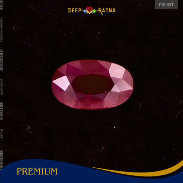 Ruby 3.90 Carat (Mozambique) - Deep Ratna