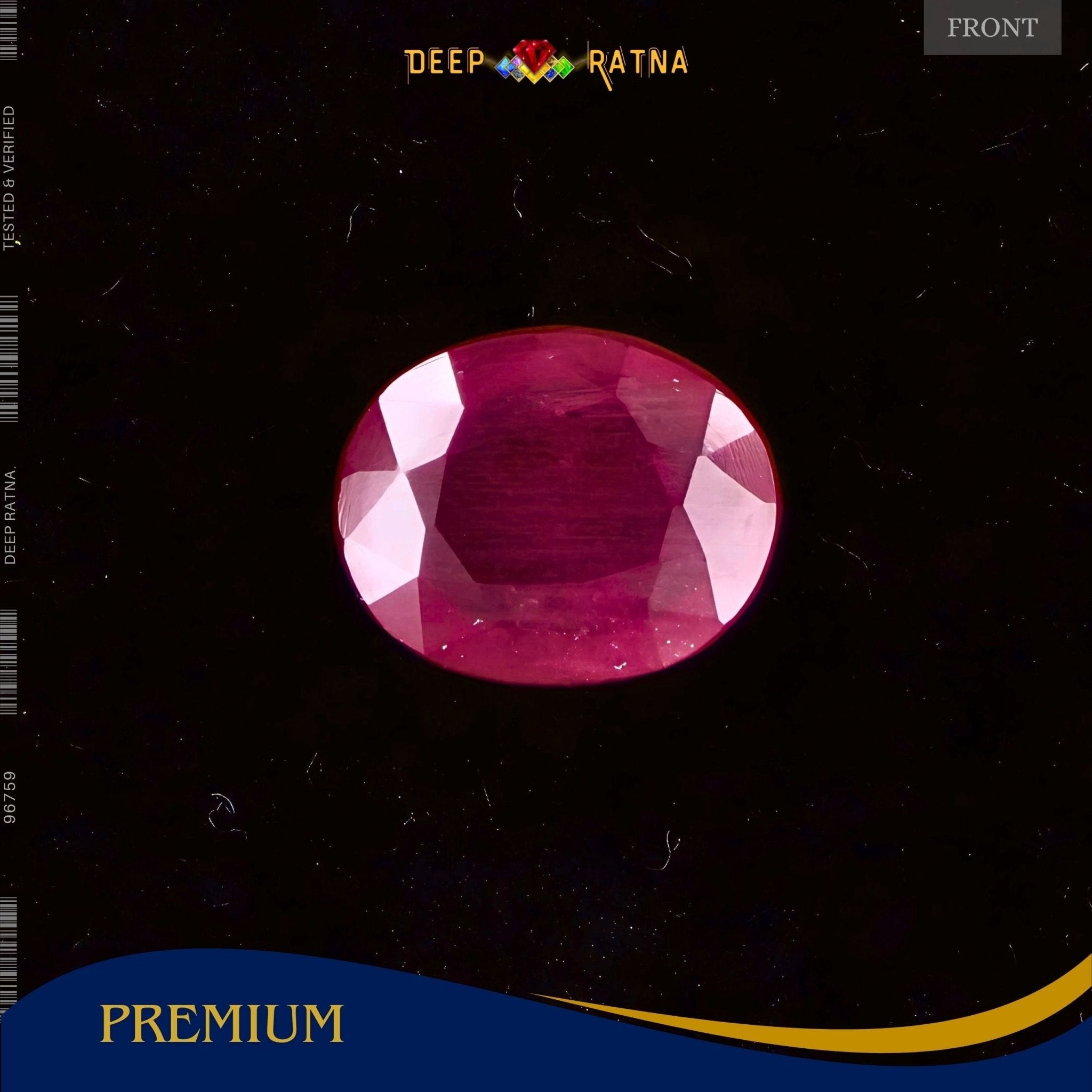 Ruby 4 Carat (Mozambique) - Deep Ratna