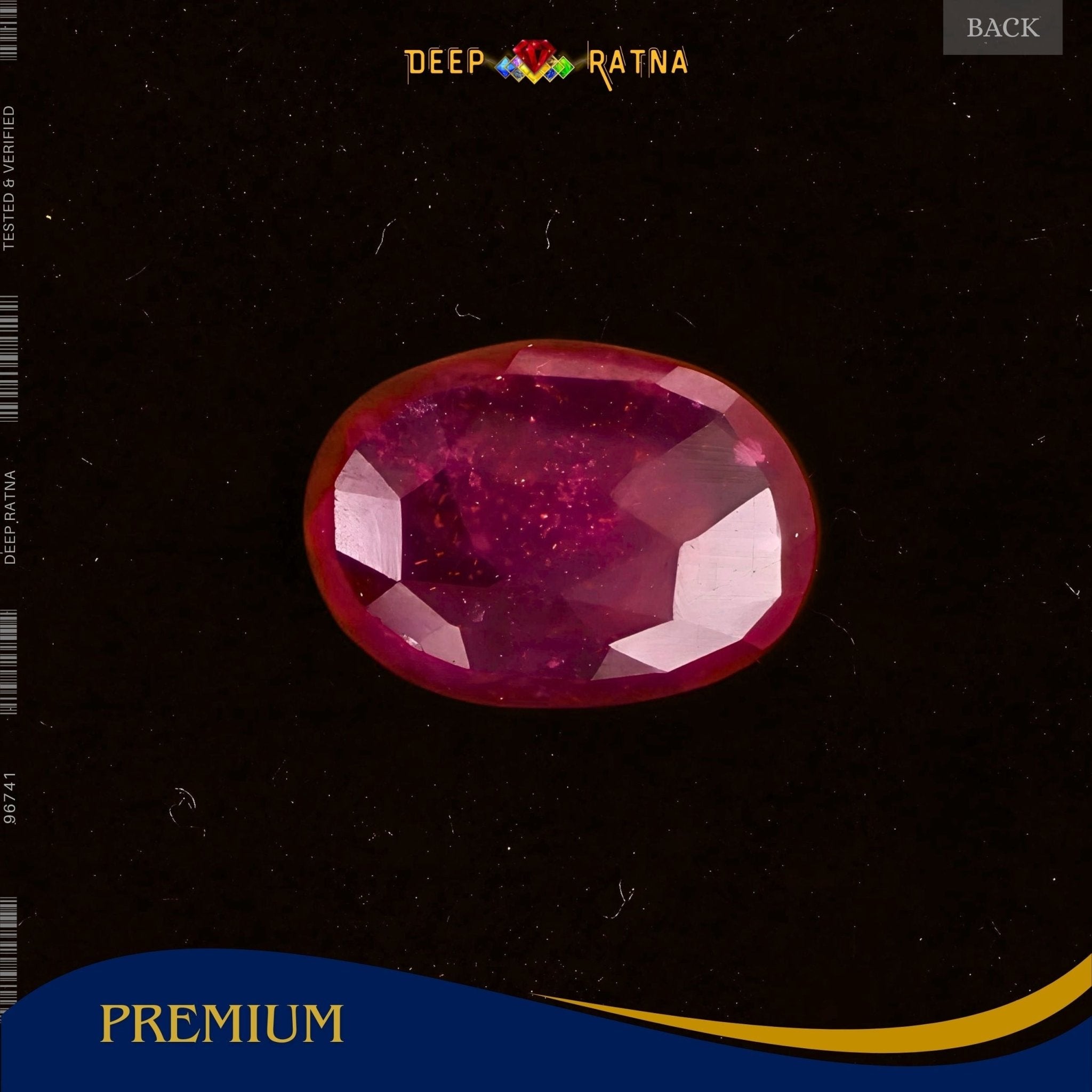 Ruby 4 Carat (Mozambique) - Deep Ratna