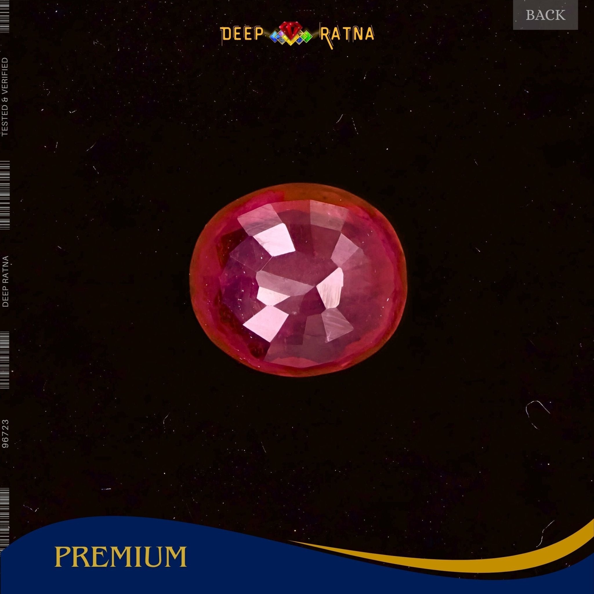 Ruby 4.20 Carat (Mozambique) - Deep Ratna