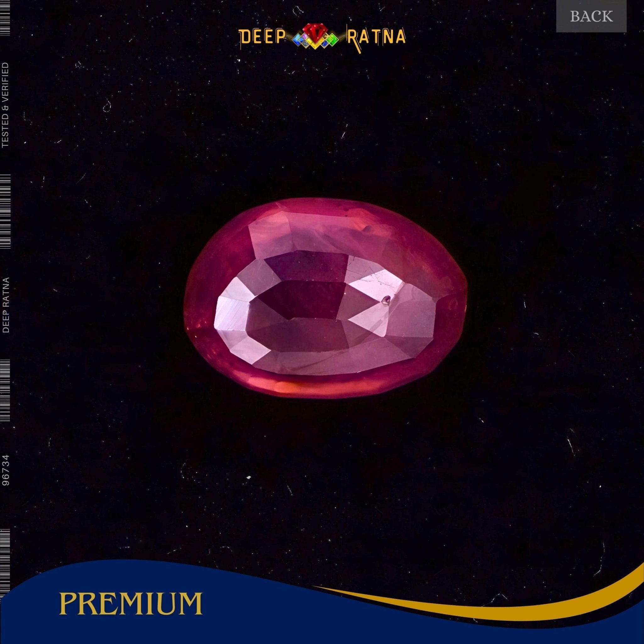 Ruby 4.50 Carat (Mozambique) - Deep Ratna