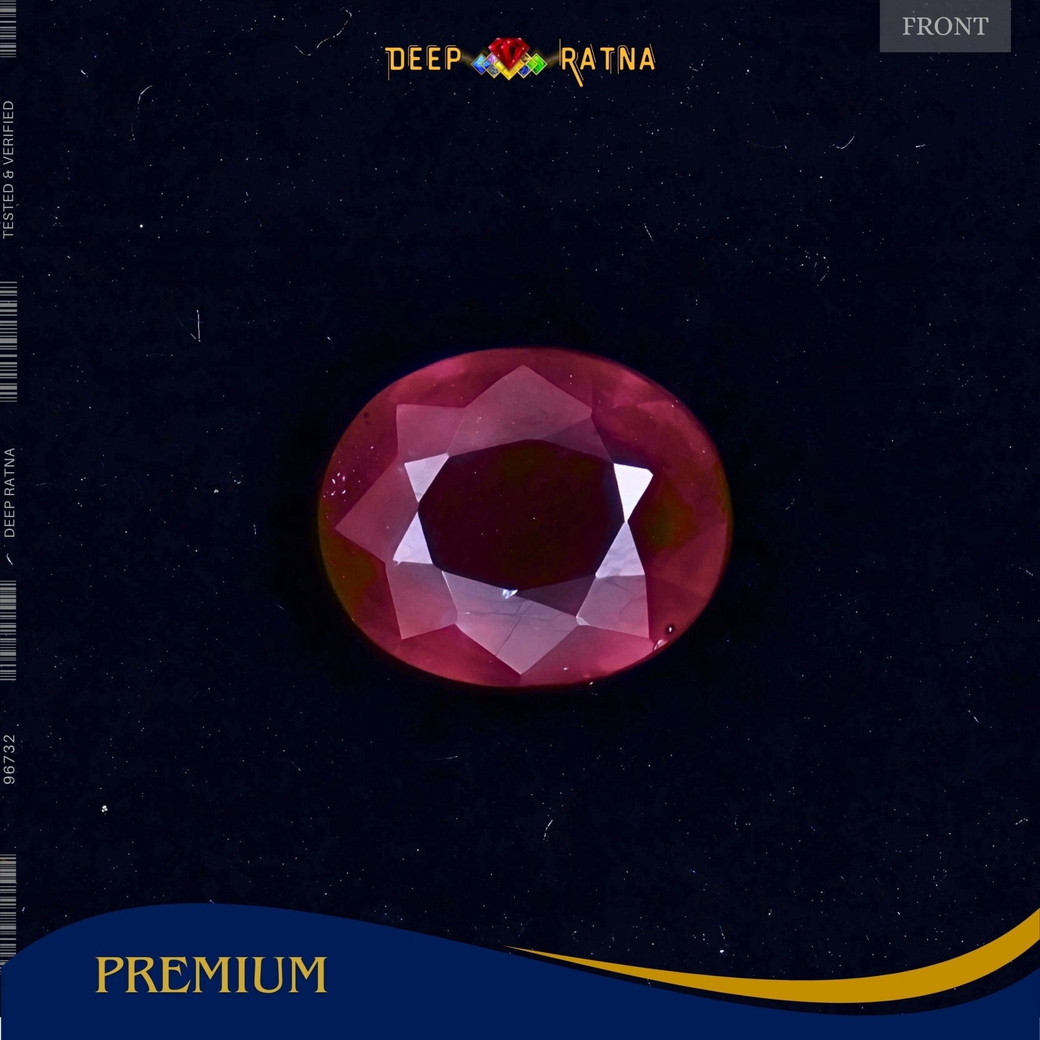 Ruby 4.55 Carat (Mozambique) - Deep Ratna