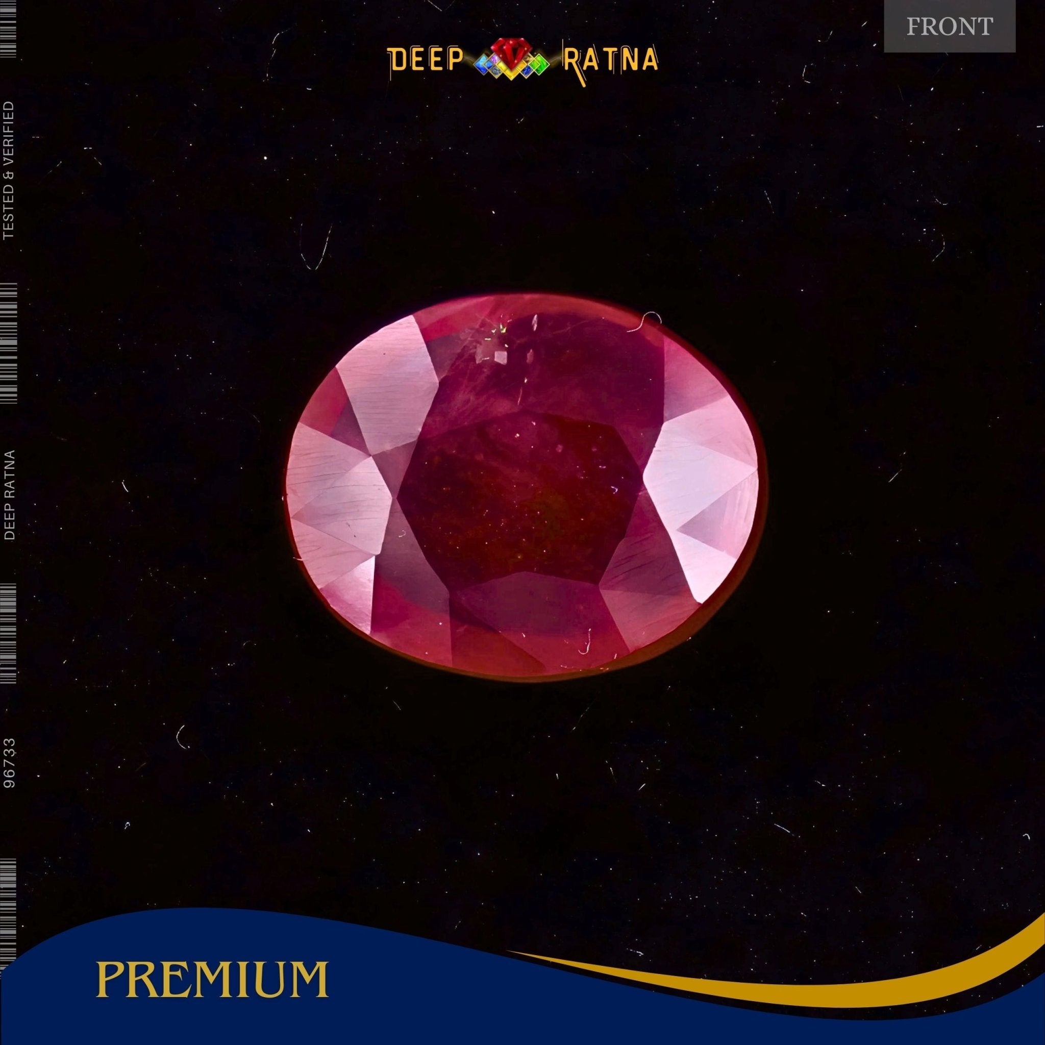 Ruby 4.60 Carat (Mozambique) - Deep Ratna