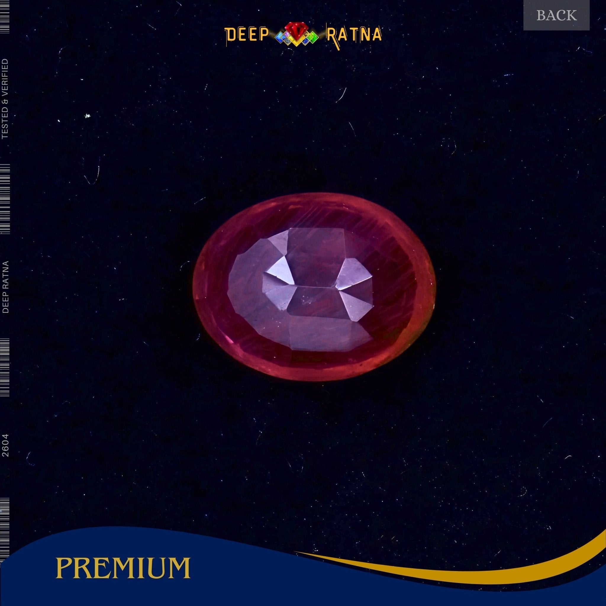 Ruby 4.72 Carat (Mozambique) - Deep Ratna