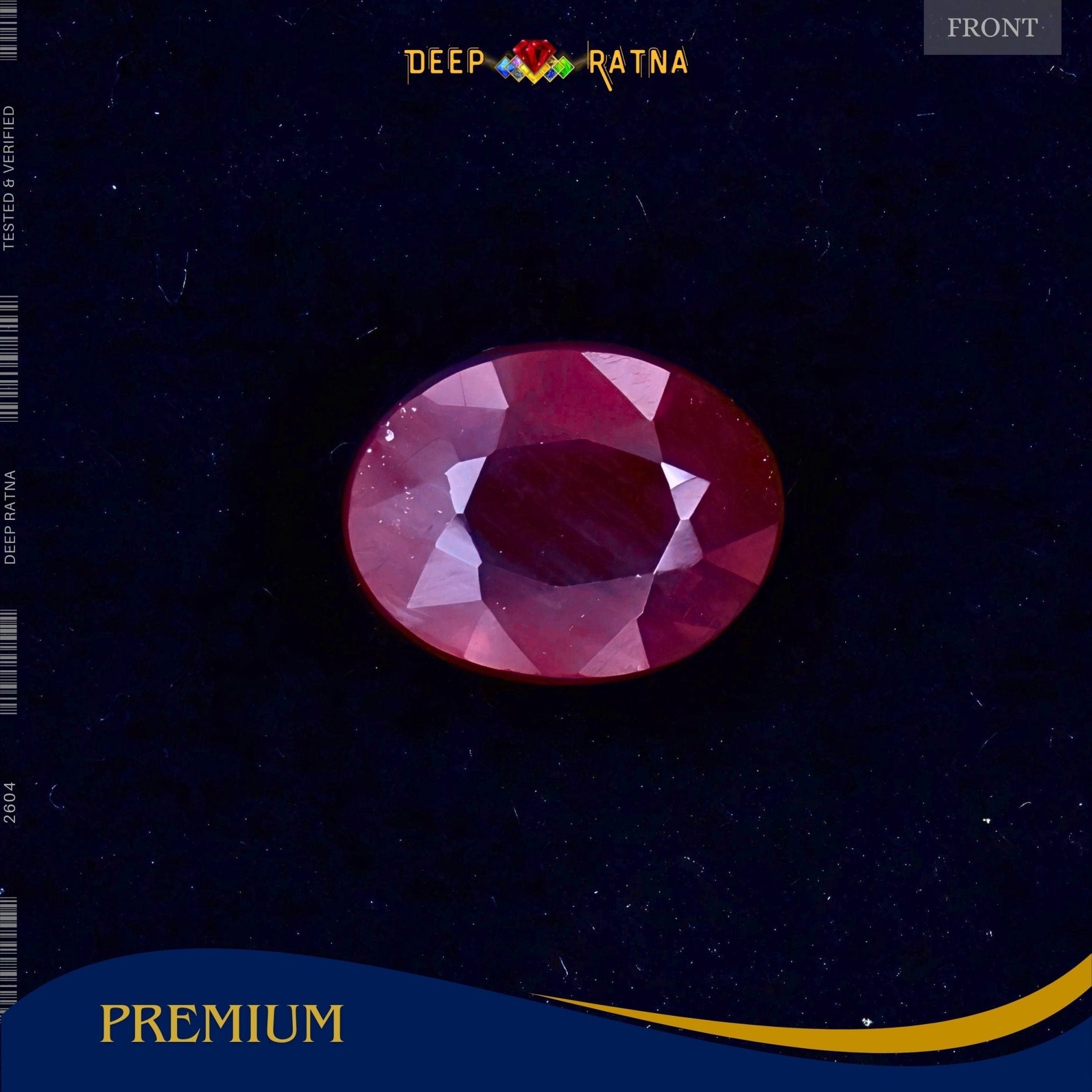 Ruby 4.72 Carat (Mozambique) - Deep Ratna