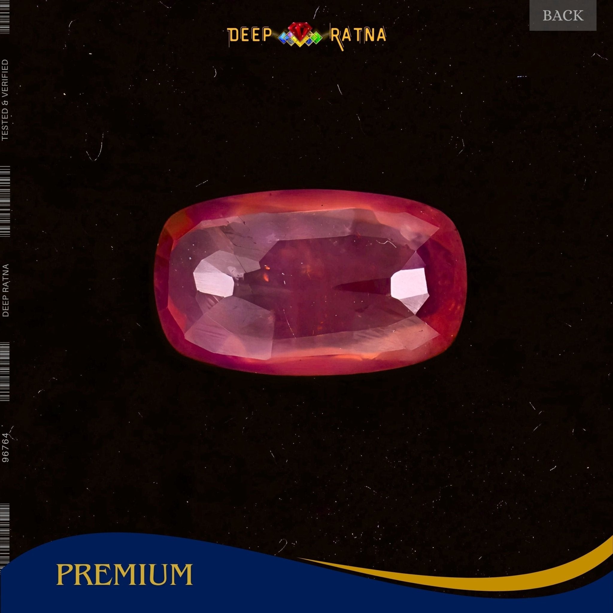 Ruby 4.75 Carat (Mozambique) - Deep Ratna