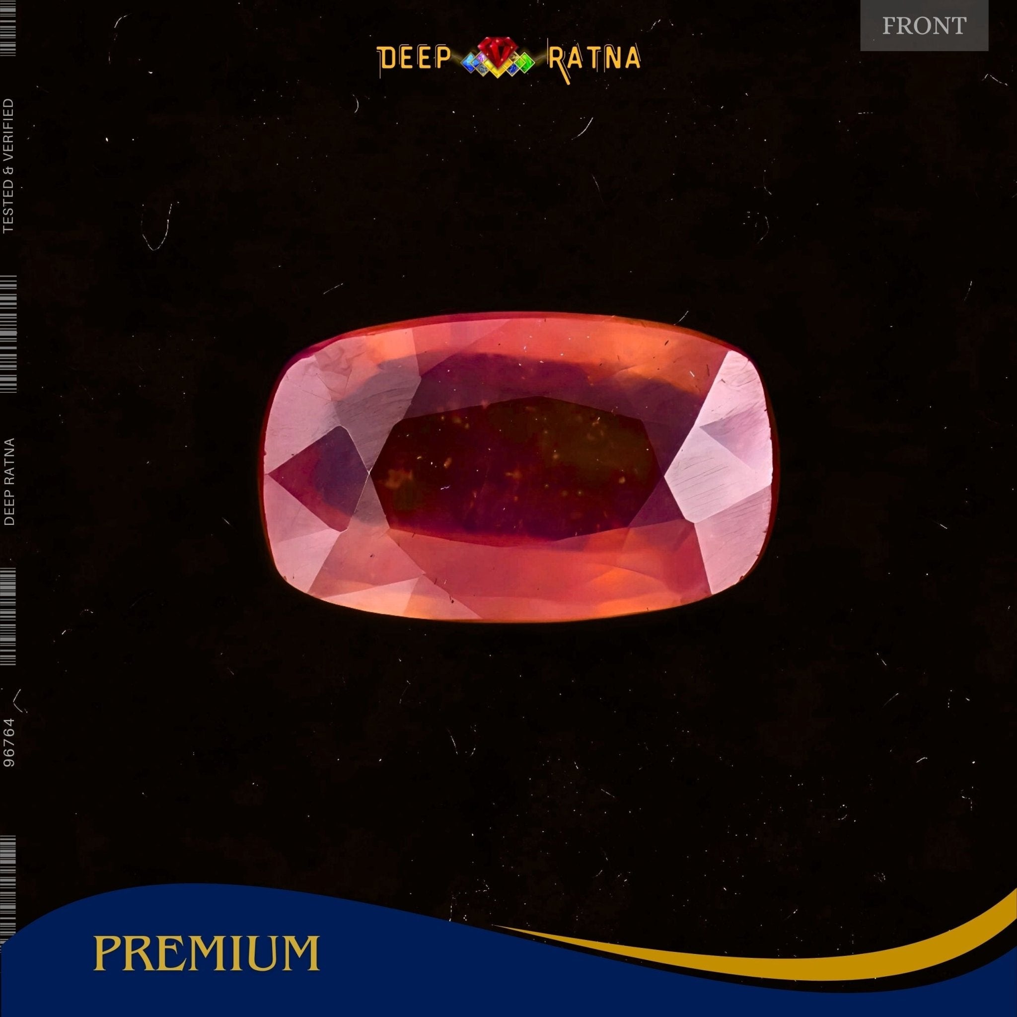 Ruby 4.75 Carat (Mozambique) - Deep Ratna