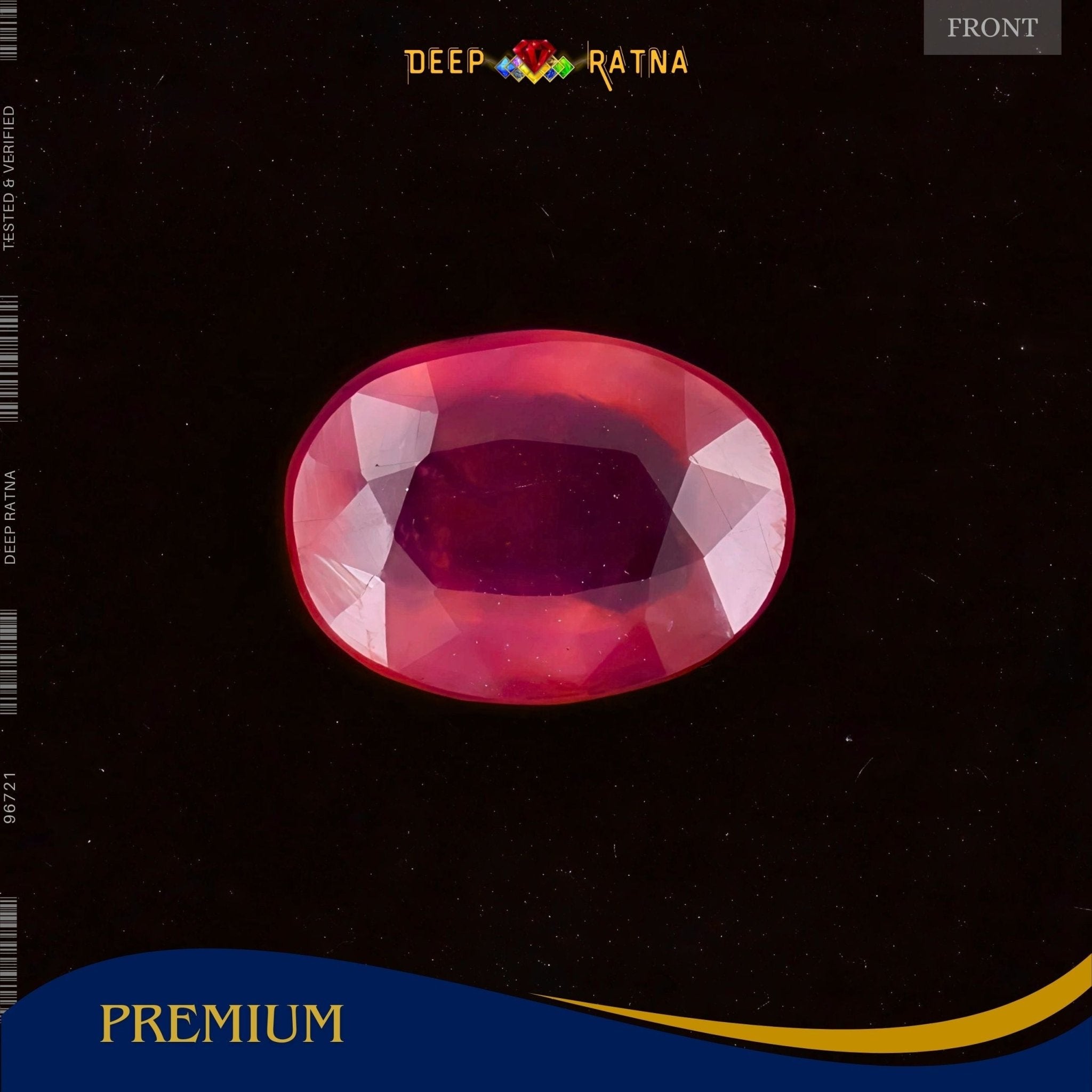 Ruby 4.80 Carat (Mozambique) - Deep Ratna