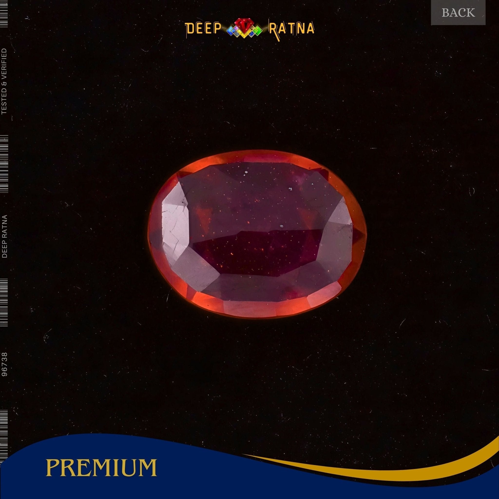 Ruby 4.80 Carat (Mozambique) - Deep Ratna