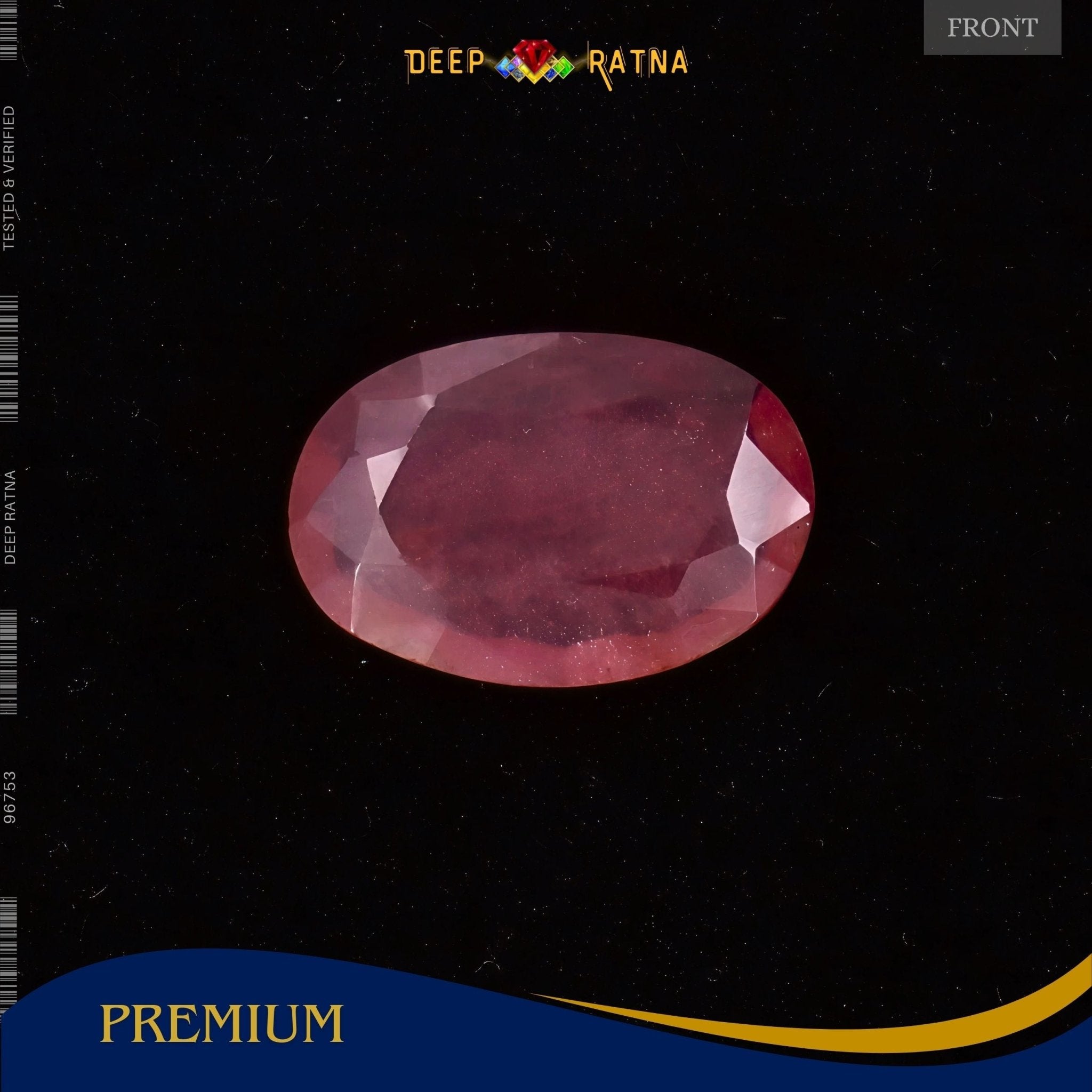 Ruby 5.30 Carat (Mozambique) - Deep Ratna