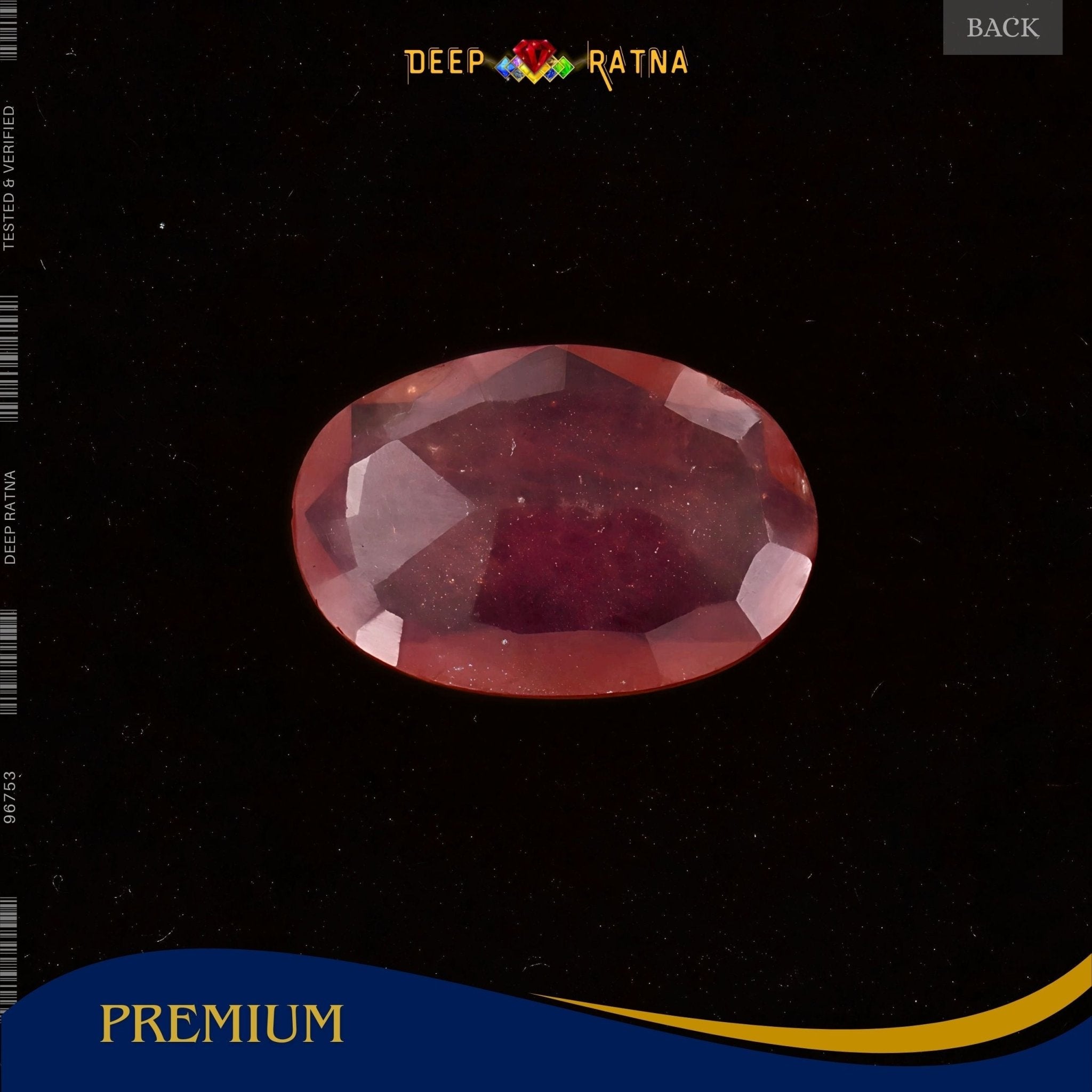 Ruby 5.30 Carat (Mozambique) - Deep Ratna