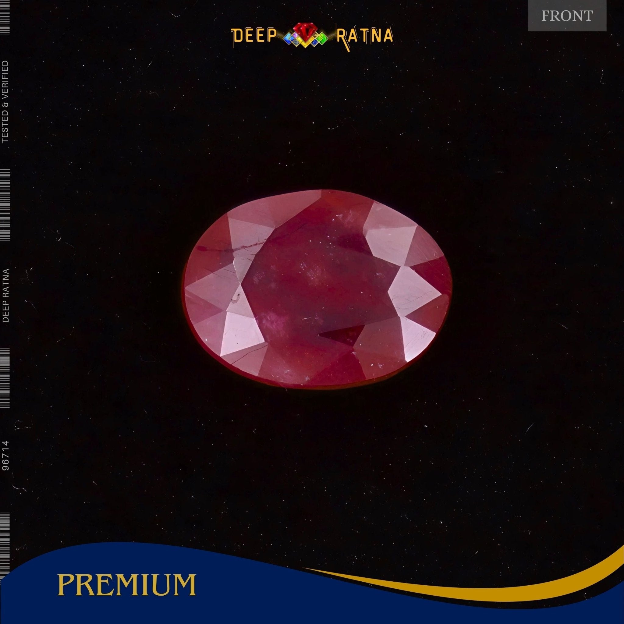 Ruby 5.55 Carat (Mozambique) - Deep Ratna