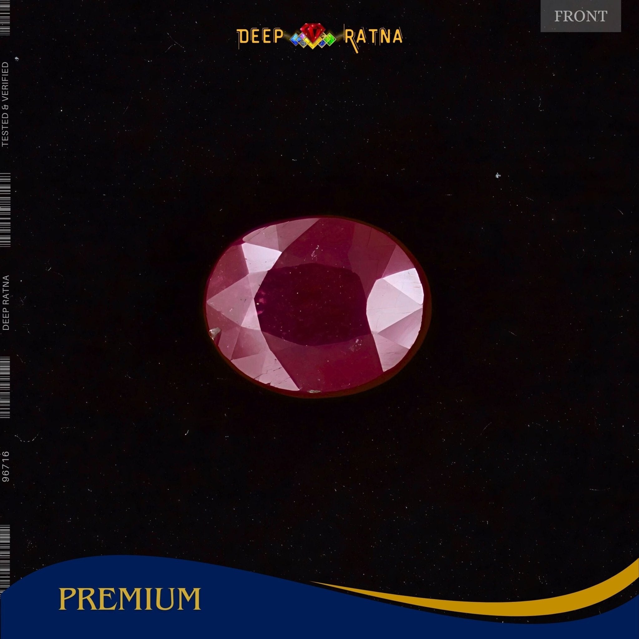 Ruby 5.90 Carat (Mozambique) - Deep Ratna