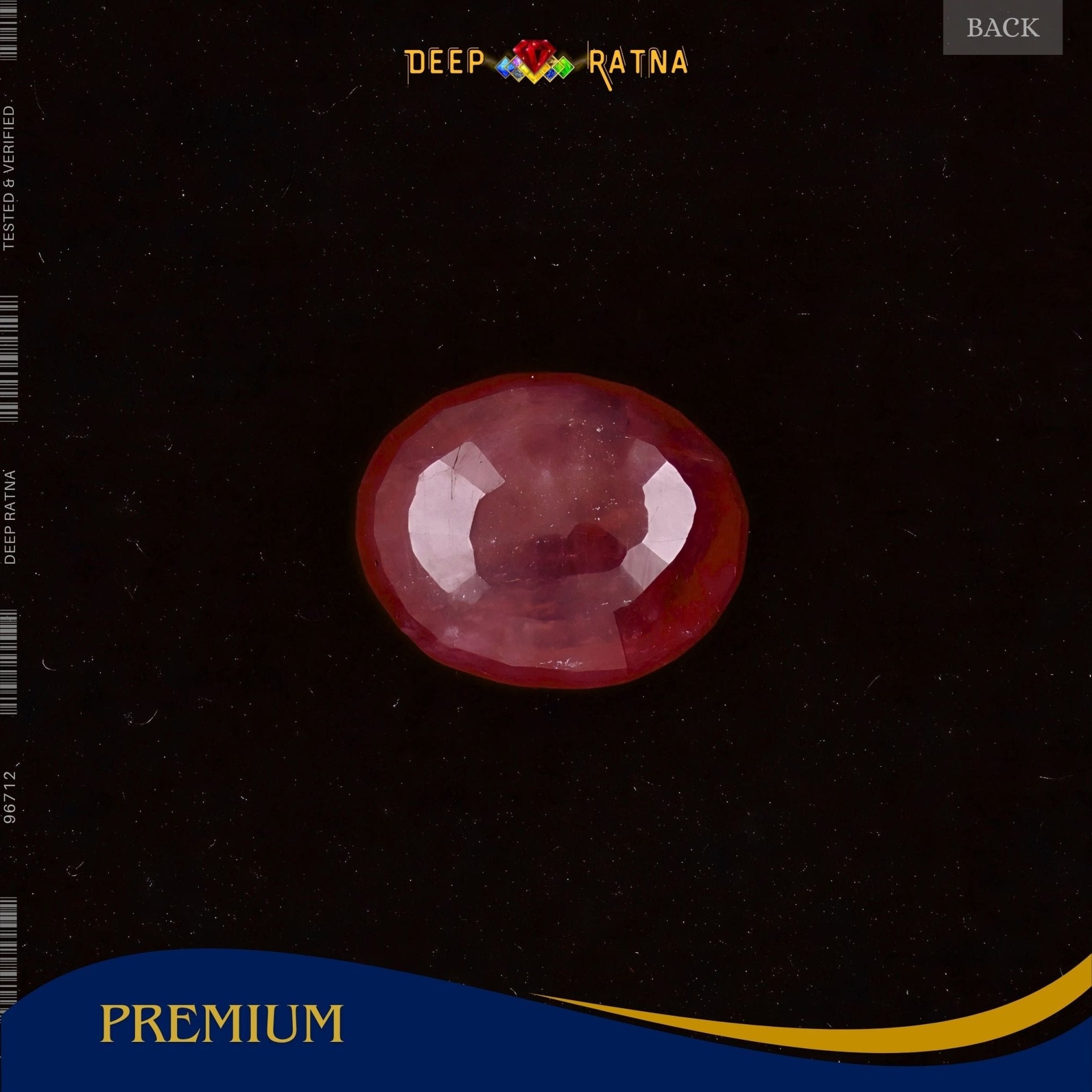 Ruby 5.90 Carat (Mozambique) - Deep Ratna