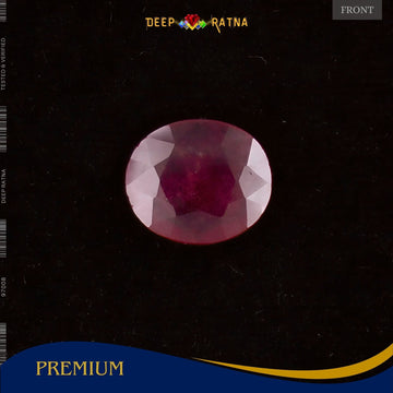 Ruby 6.70 Carat (Mozambique) - Deep Ratna