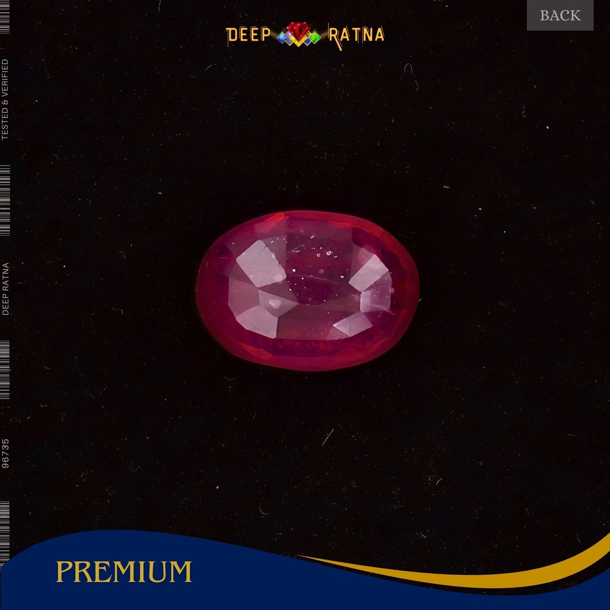 Ruby 6.80 Carat (Mozambique) - Deep Ratna