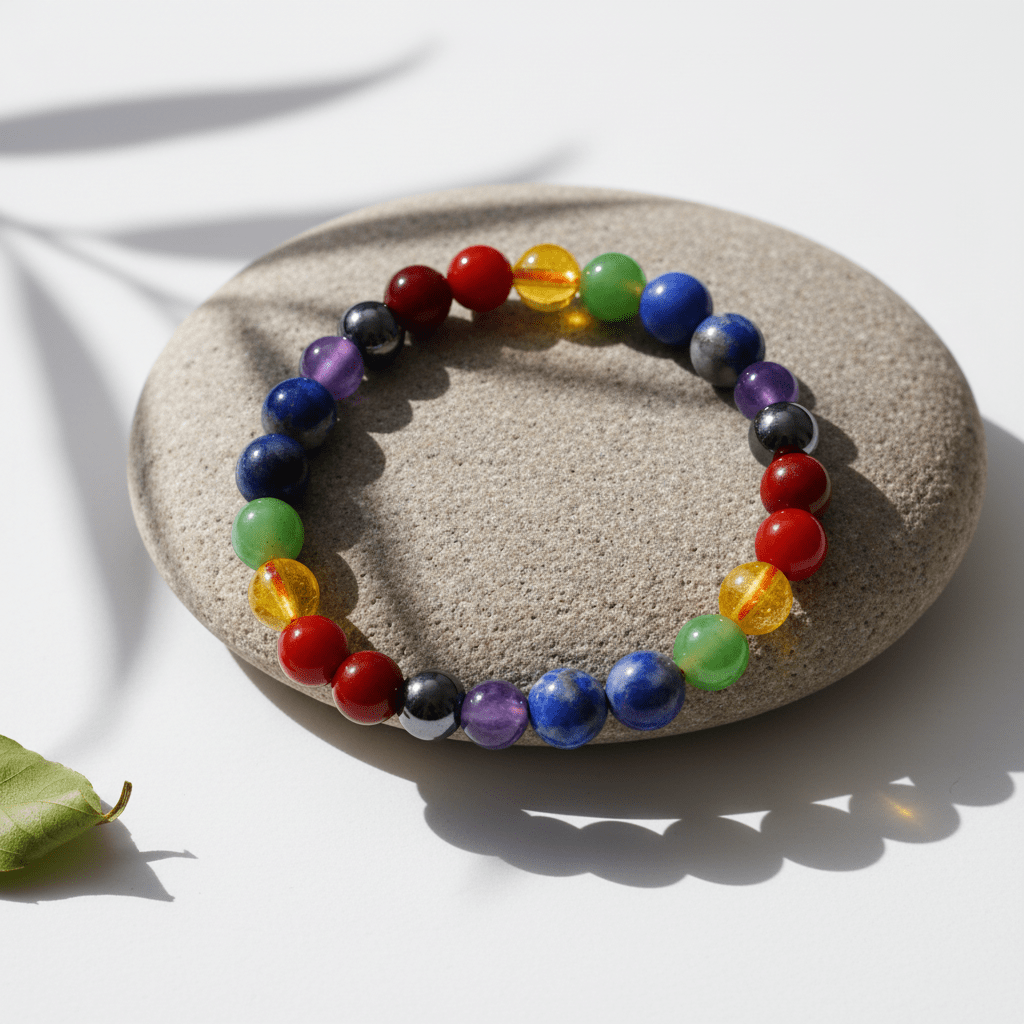 Seven Chakra Bracelet - Deep Ratna