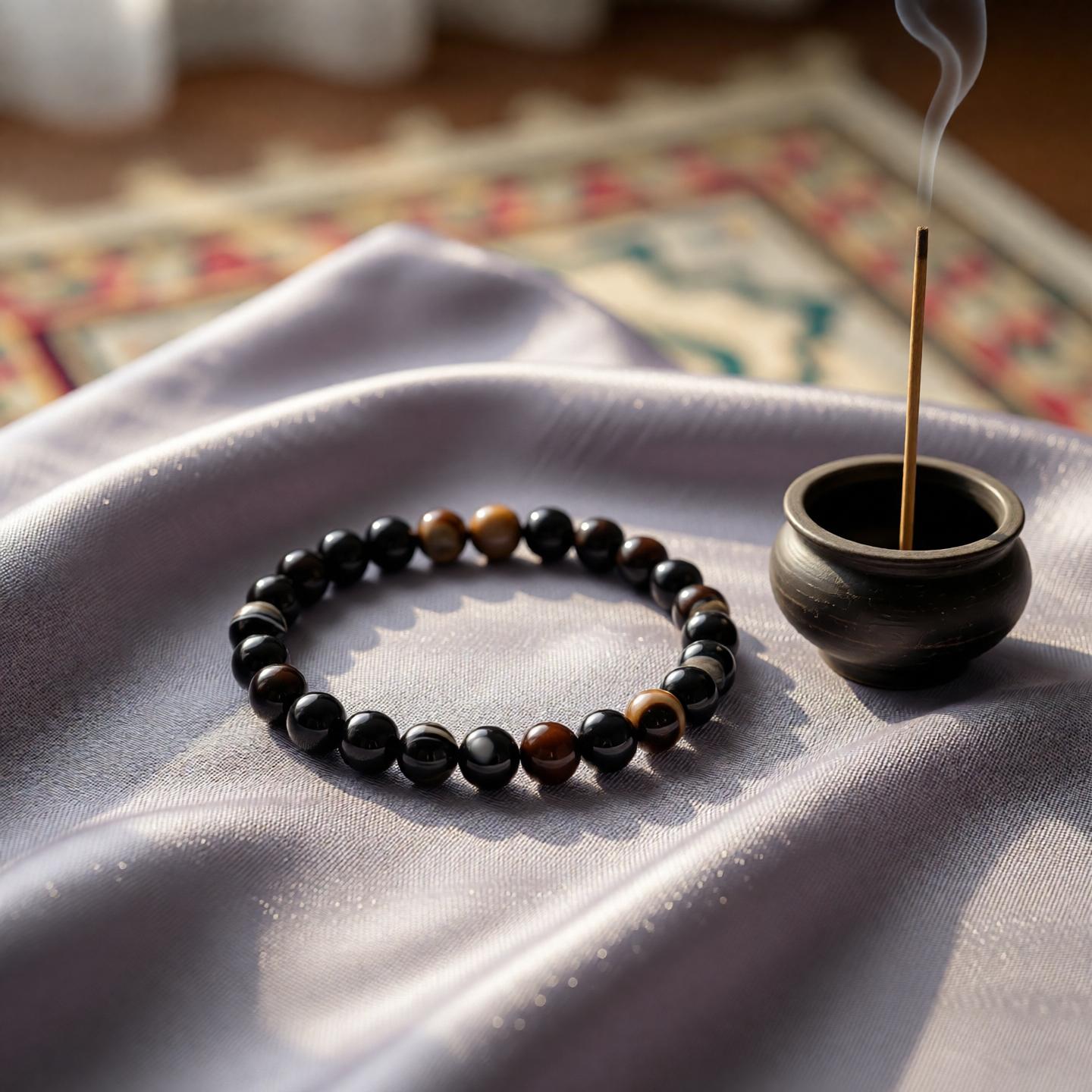 Sulemani Hakik Bracelet (Premium) - Deep Ratna