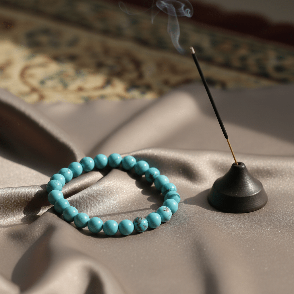 Turquoise Bracelet Premium - Deep Ratna
