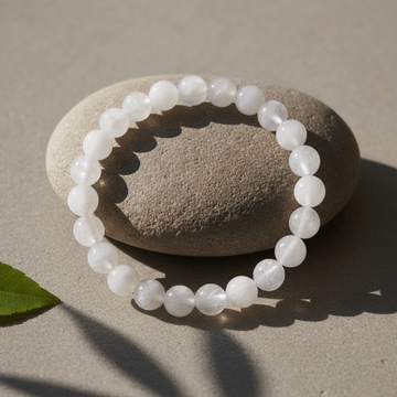 White Quartz Bracelet - Deep Ratna
