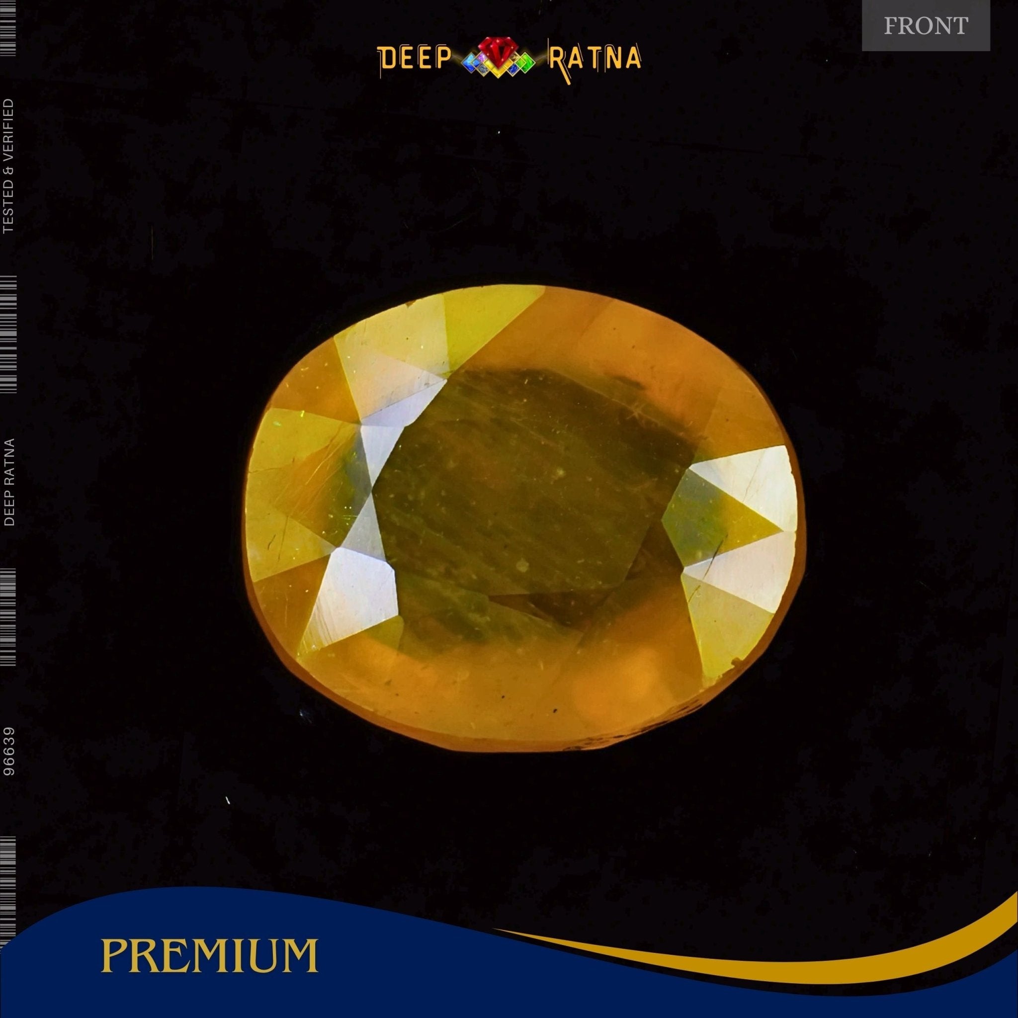 Yellow Sapphire 11.00 Carat (Thailand) - Deep Ratna