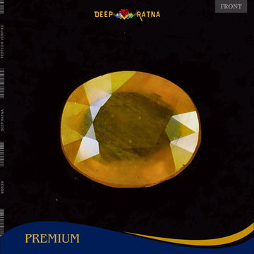Yellow Sapphire 11.00 Carat (Thailand) - Deep Ratna