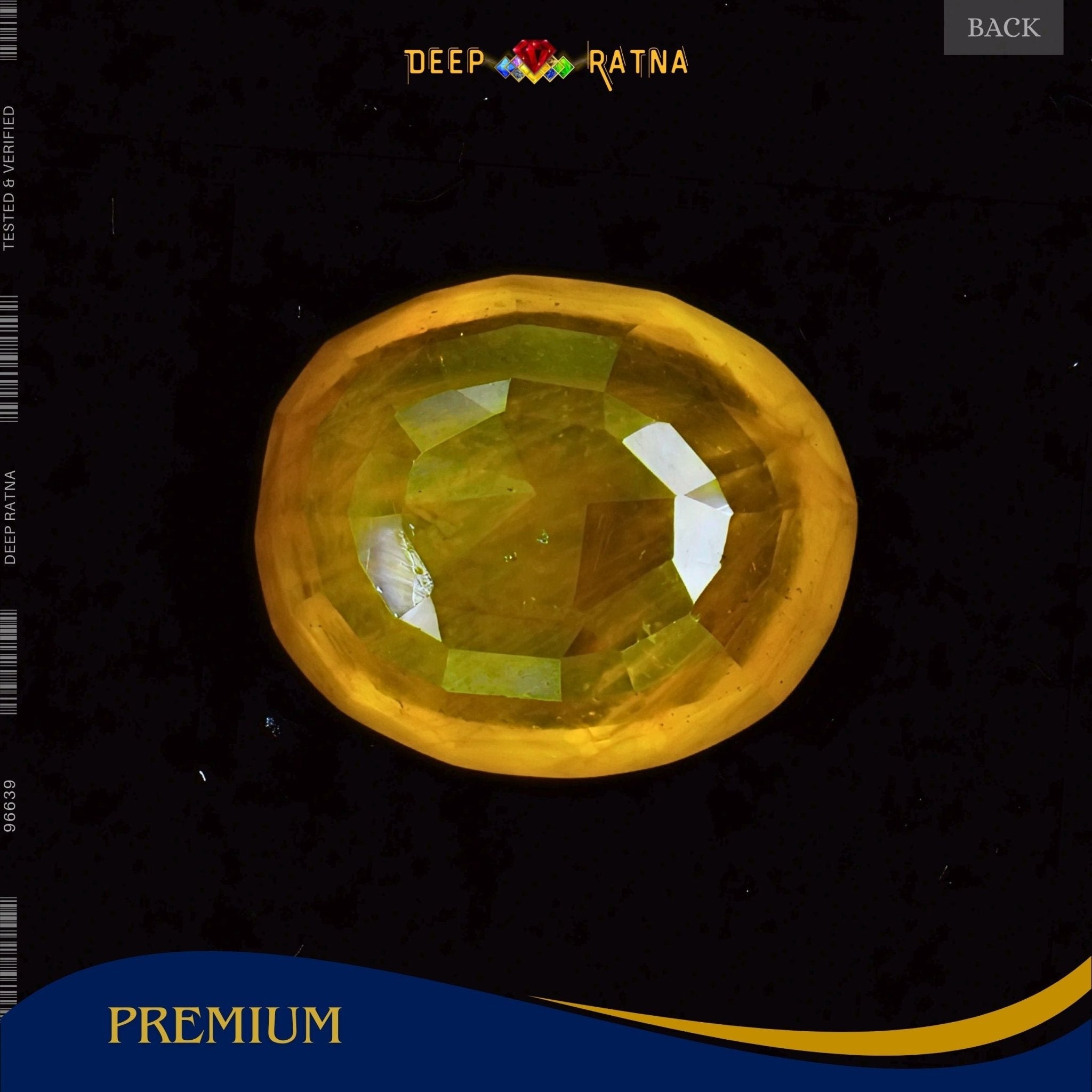 Yellow Sapphire 11.00 Carat (Thailand) - Deep Ratna