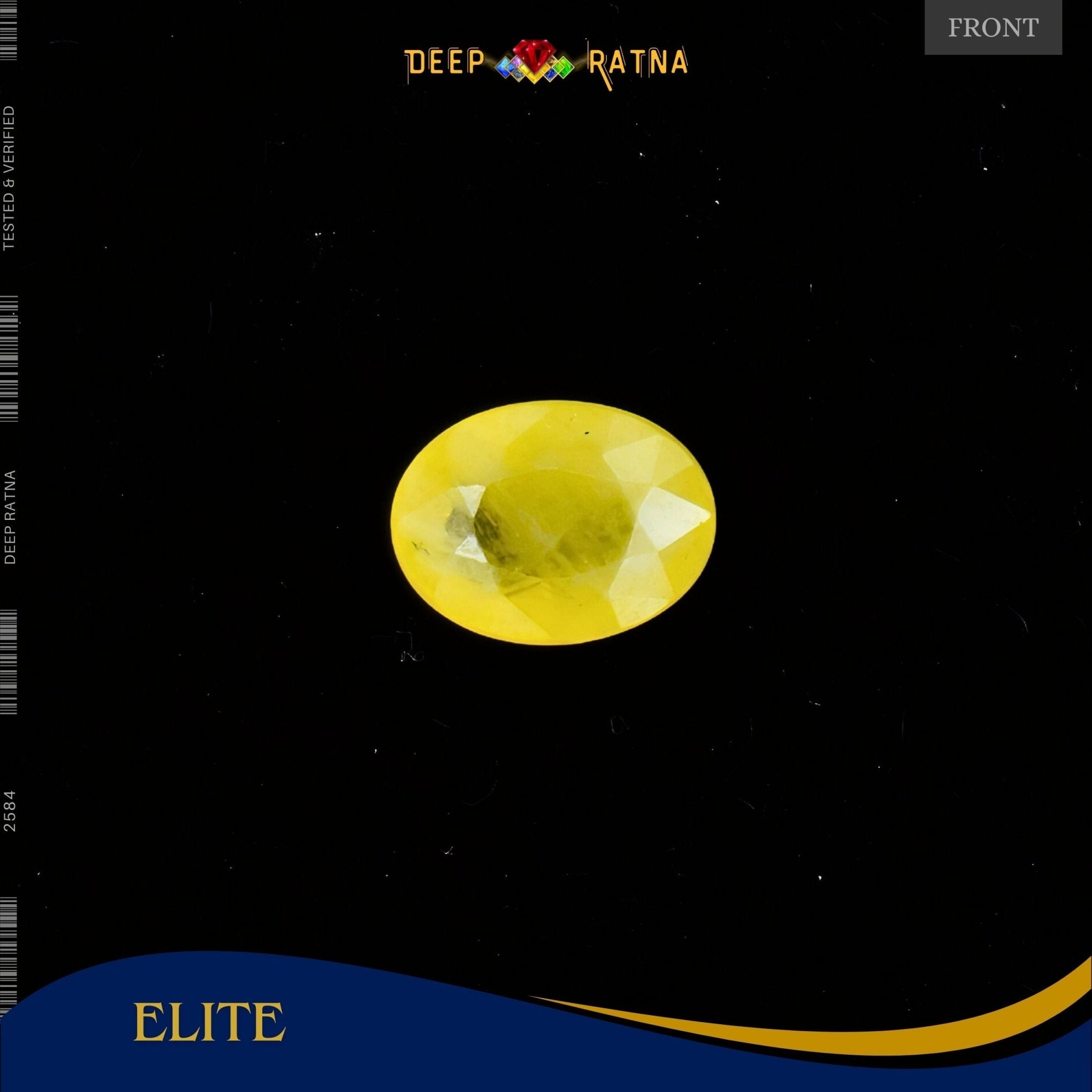 Yellow Sapphire 2.44 Carat (Thailand) - Deep Ratna
