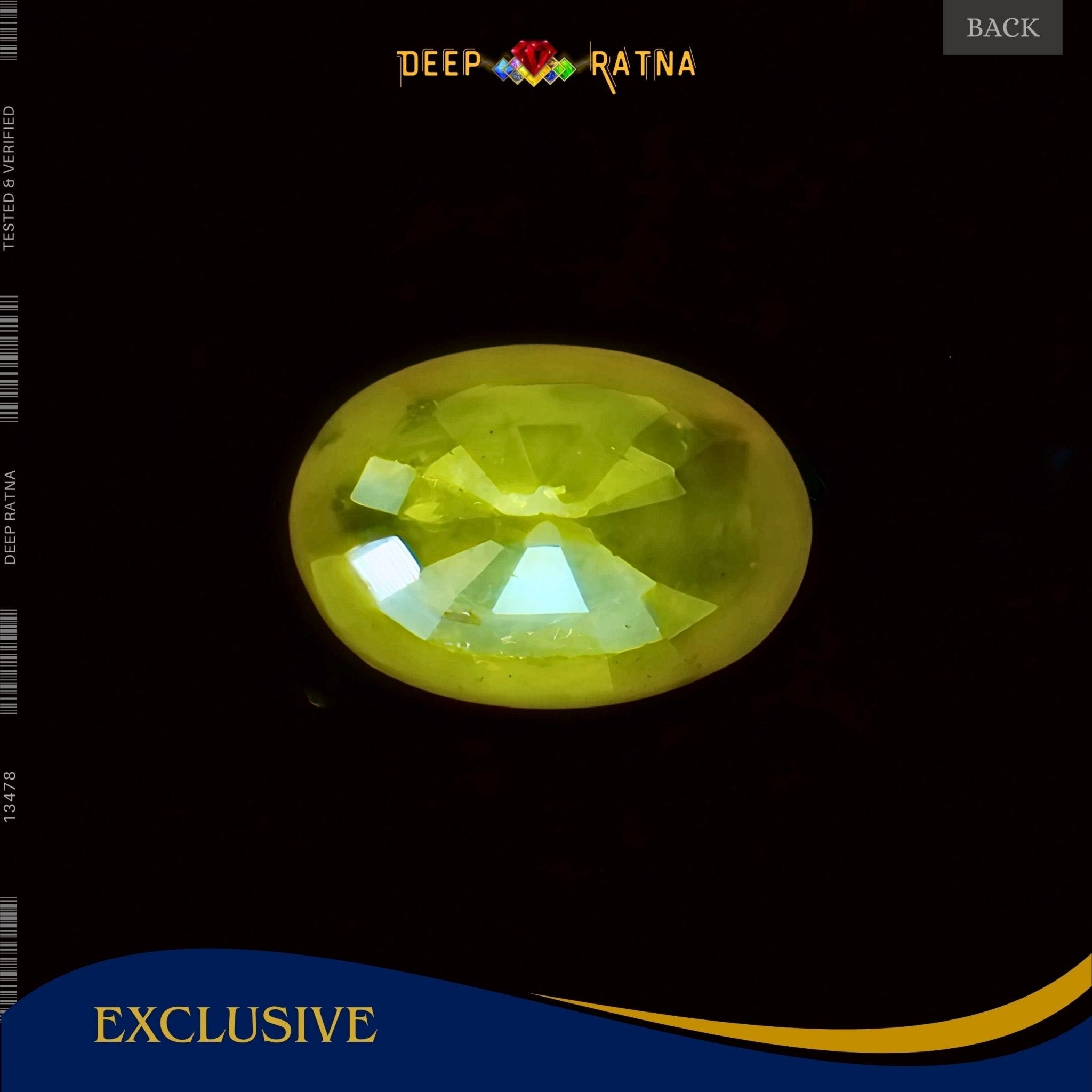 Yellow Sapphire 2.46 Carat (Thailand) - Deep Ratna